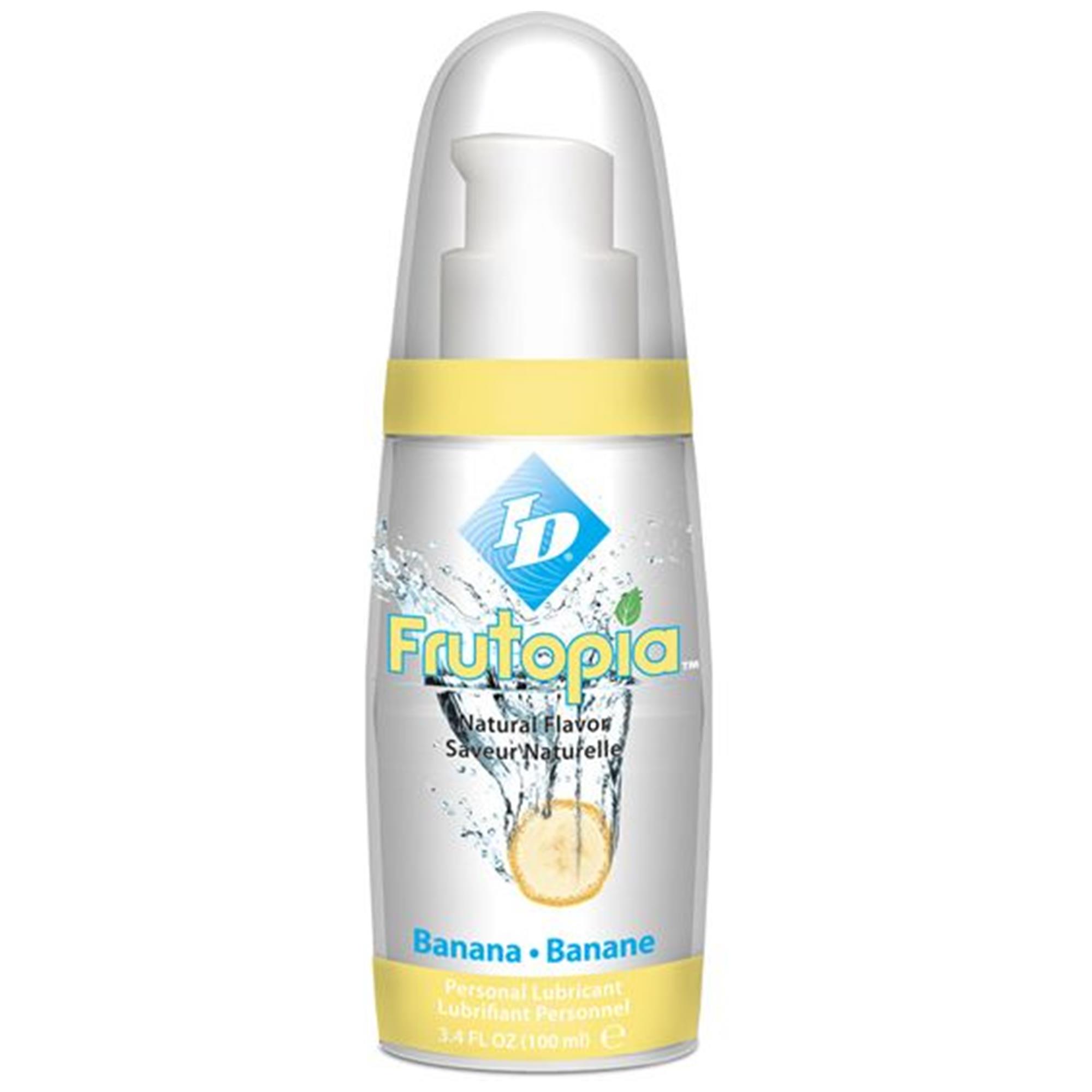 ID Frutopia Pump Banana 100ml pumpflaska med banansmak