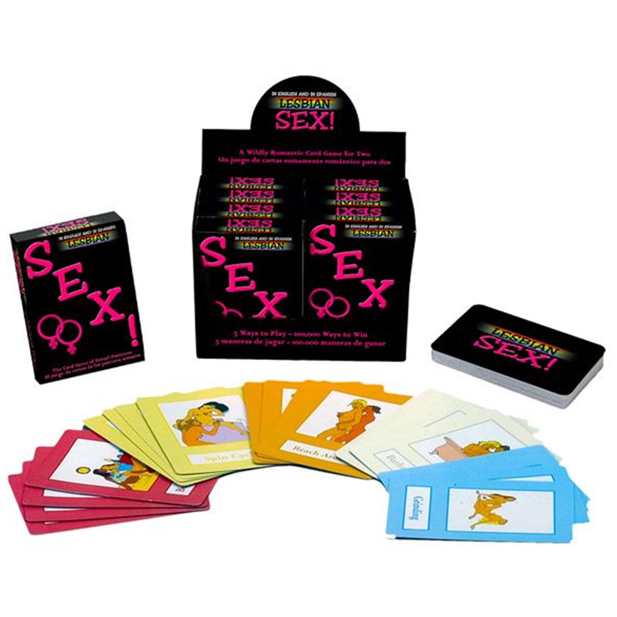 Lesbian Sex Card Game från Kheper Games, kortspel för lesbiska par