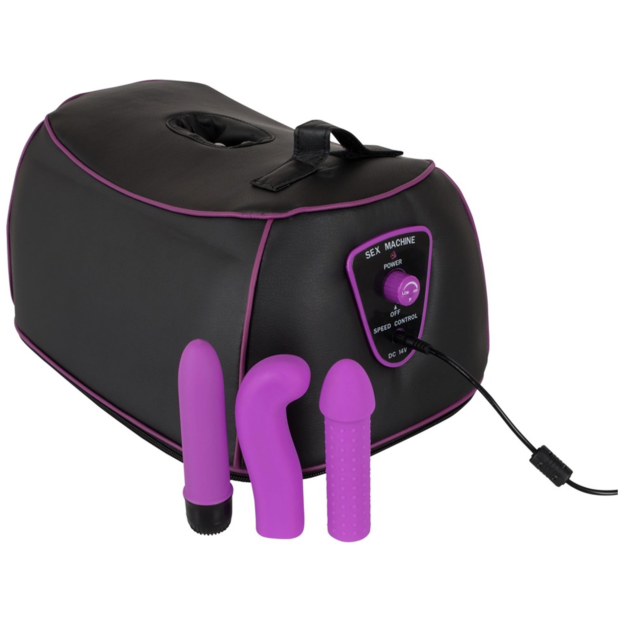 Rotating G & P-Spot Machine från You2Toys med tre medföljande vibratorer
