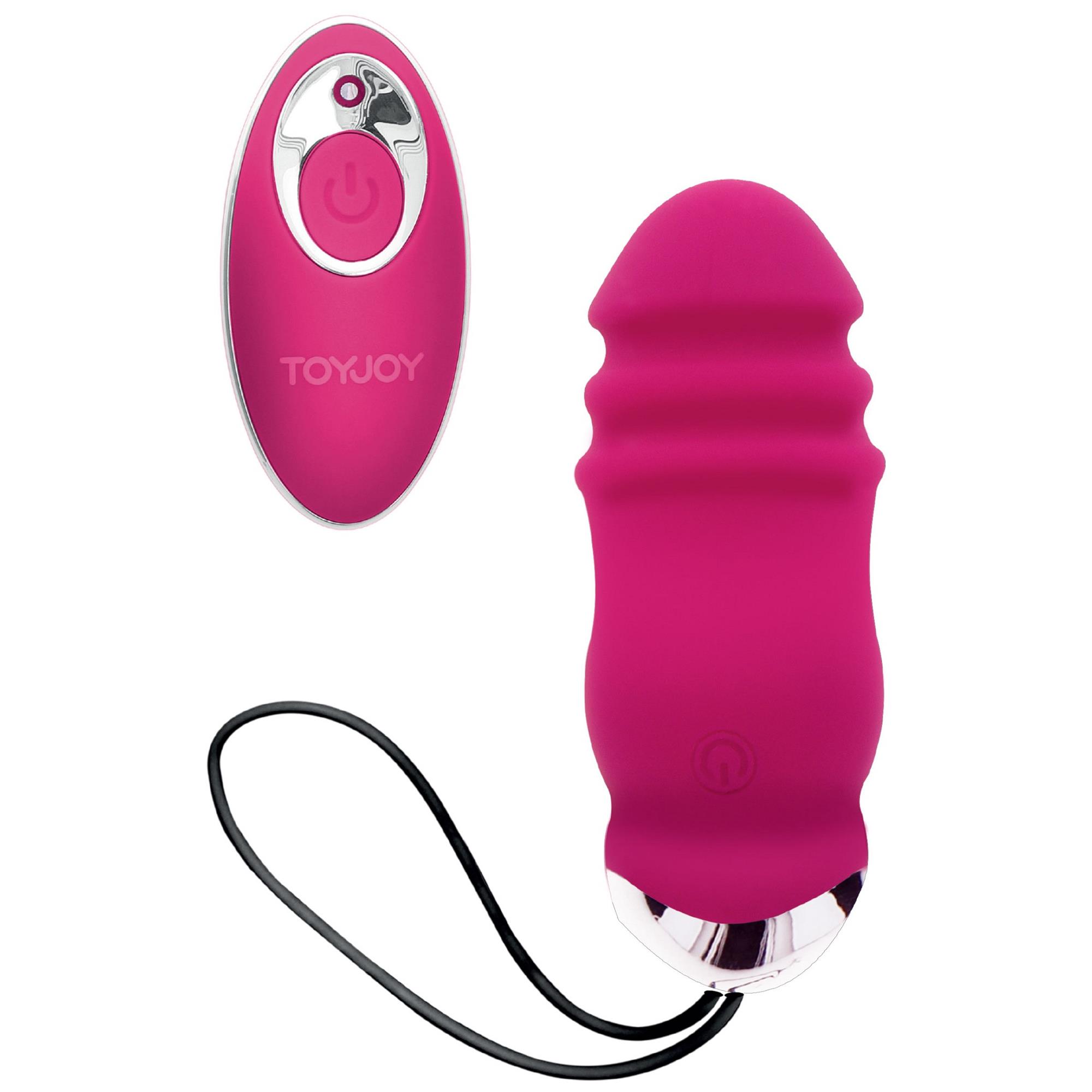 Sunny Side Up And Down vibrerande ägg i fuchsia från Toy Joy