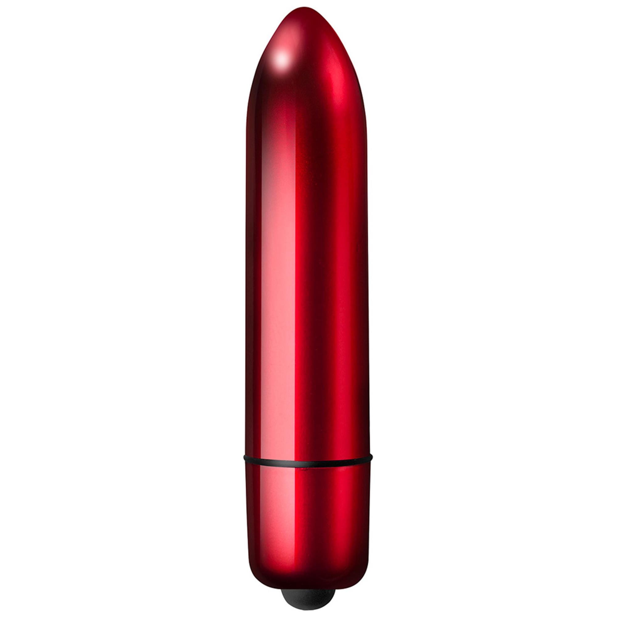 Rocks Off Red Alert bulletvibrator i rött, 12 cm