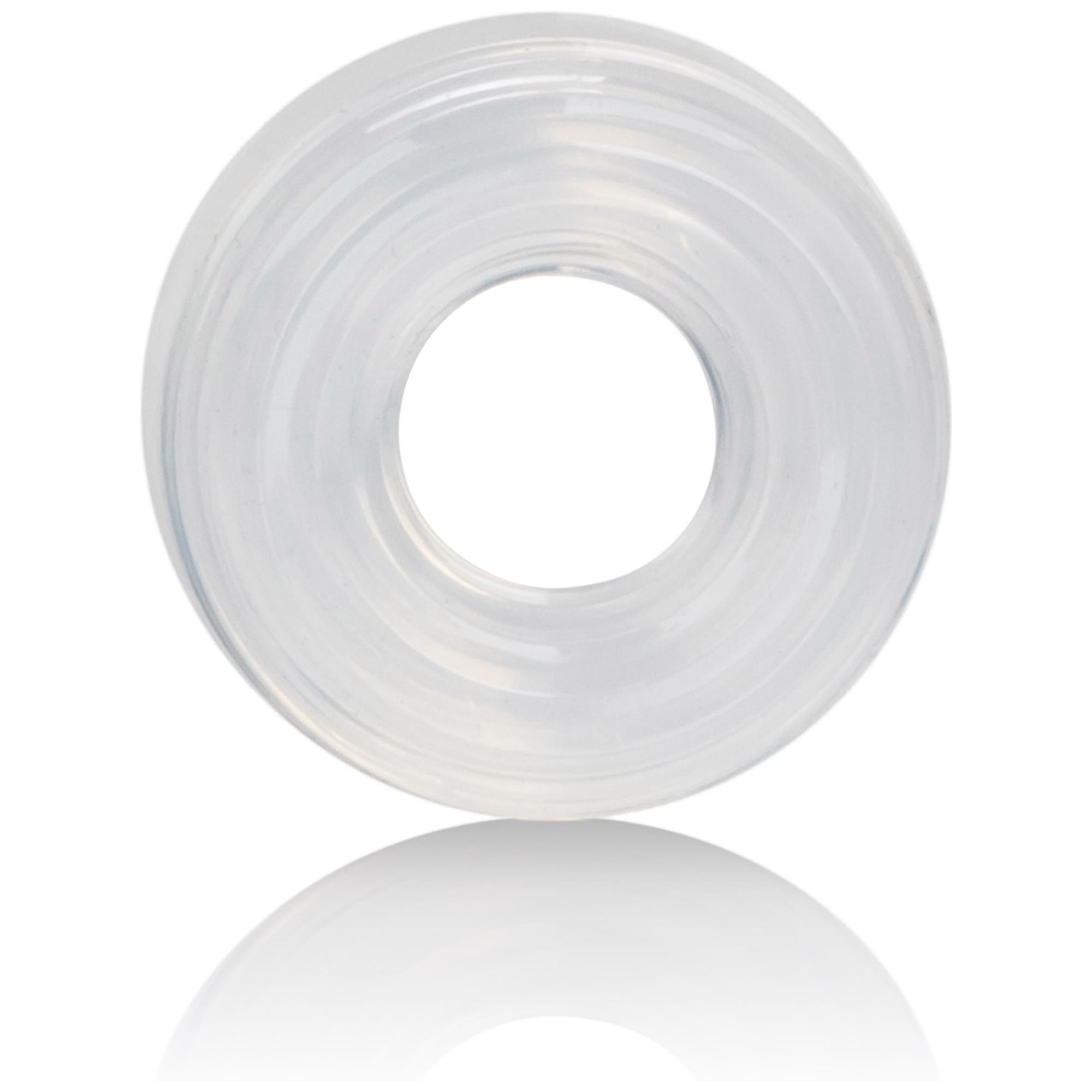 Premium Silicone Ring Medium – vibrationsfri penisring i mjukt silikon från California Exotic Novelties