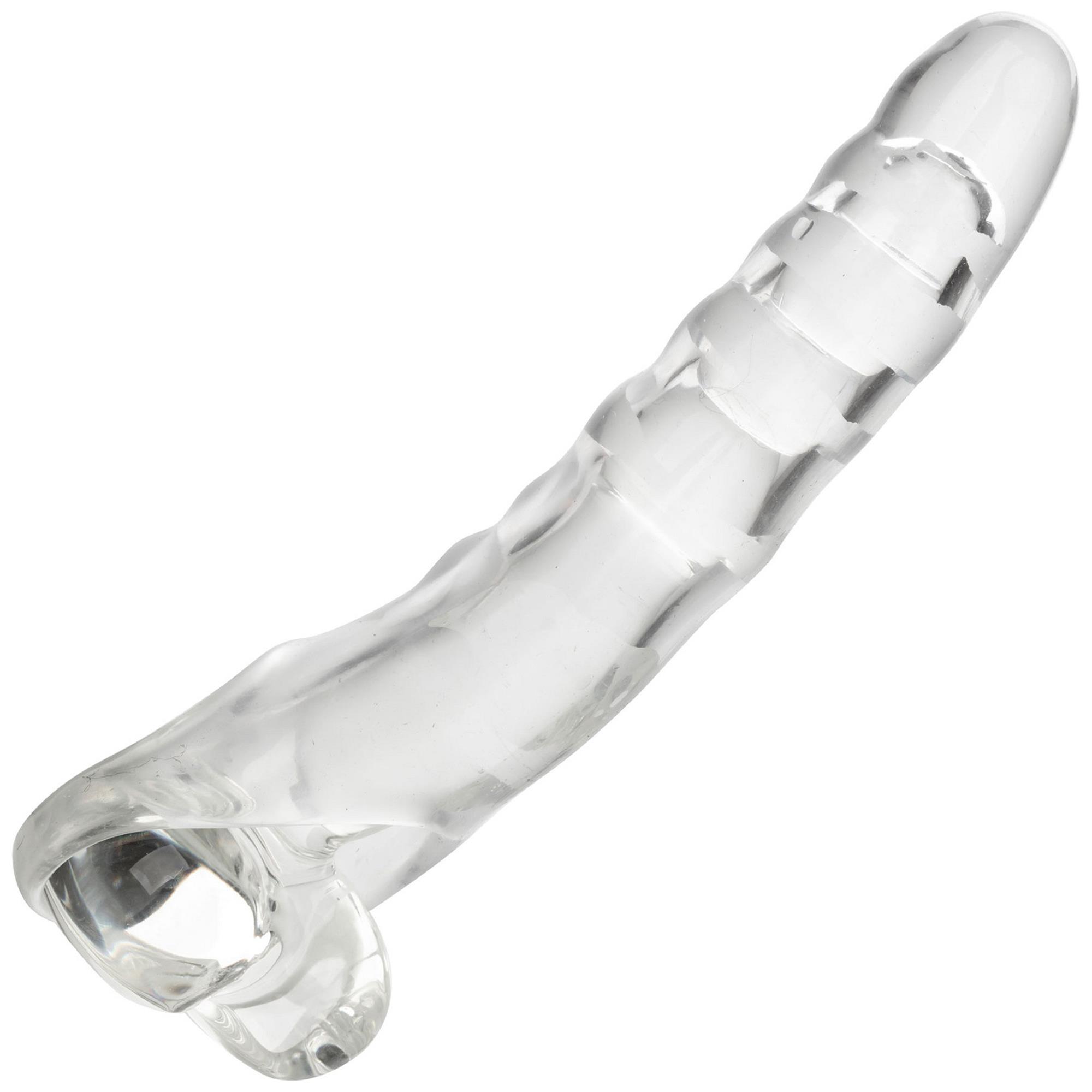 Performance Maxx Clear Extension Kit genomskinlig penissleeve med stopp