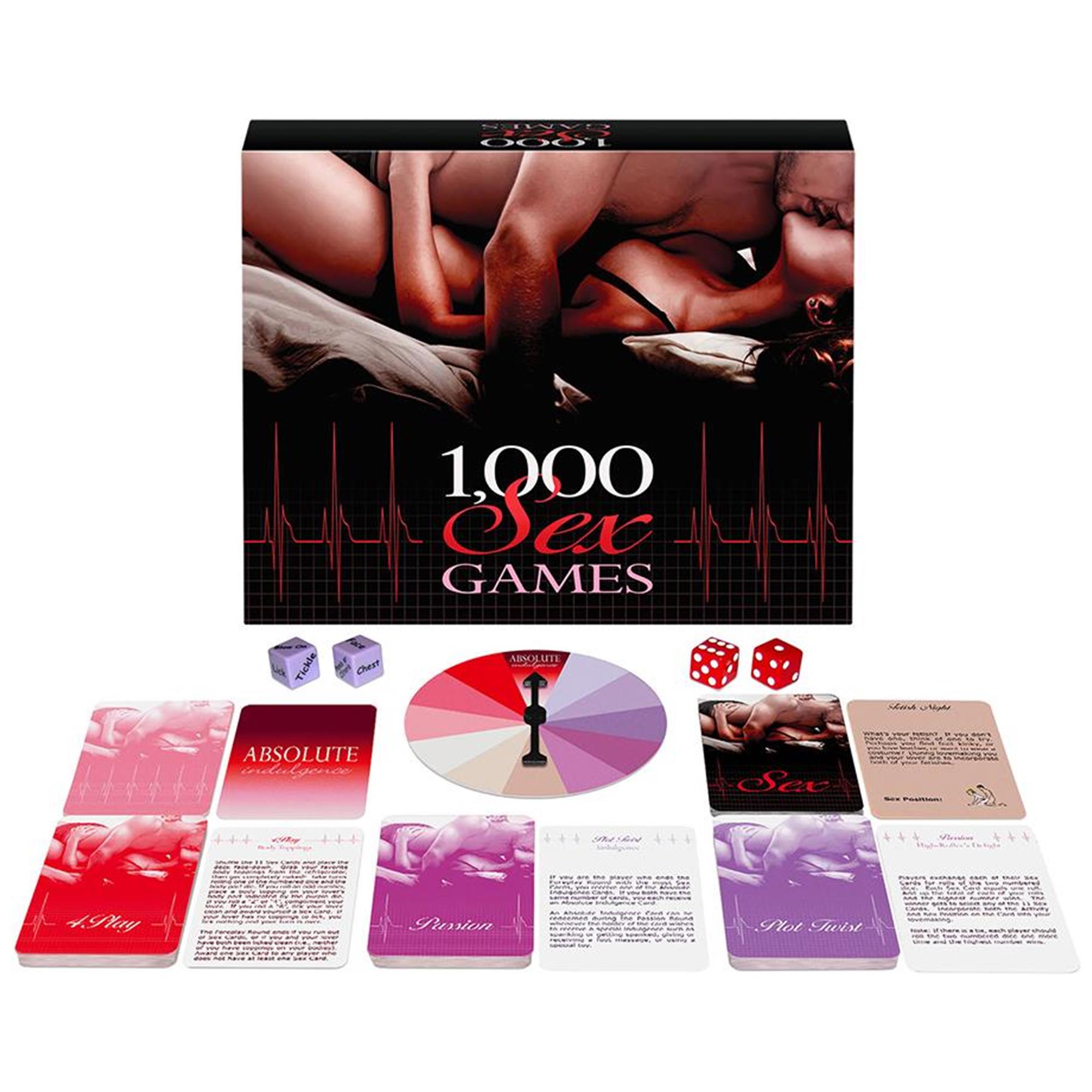 1000 SexGames kortspel från Kheper Games