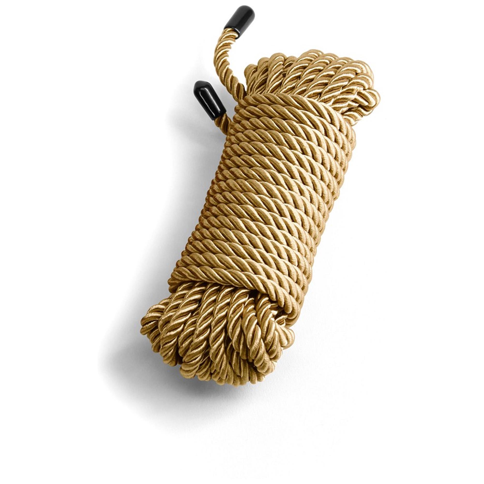 Bound Rope Gold bondagerep i gyllene textil från NS Novelties
