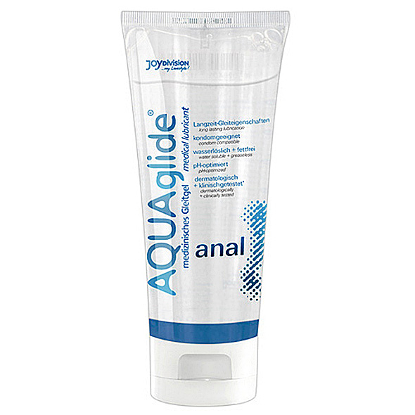 Aquaglide Anal 100 ml från Joydivision, vattenbaserat analglidmedel med tjockare konsistens
