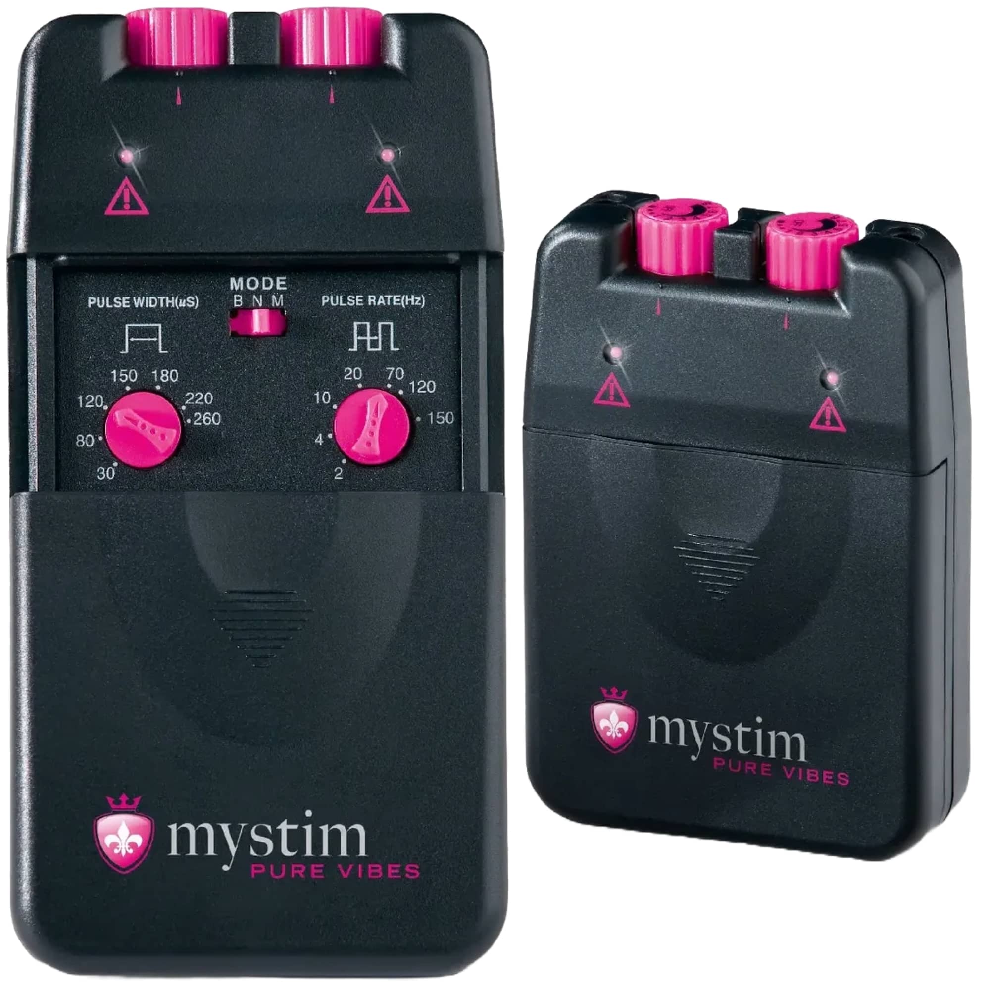 Mystim Pure Vibes analogt e-stim set med två kanaler