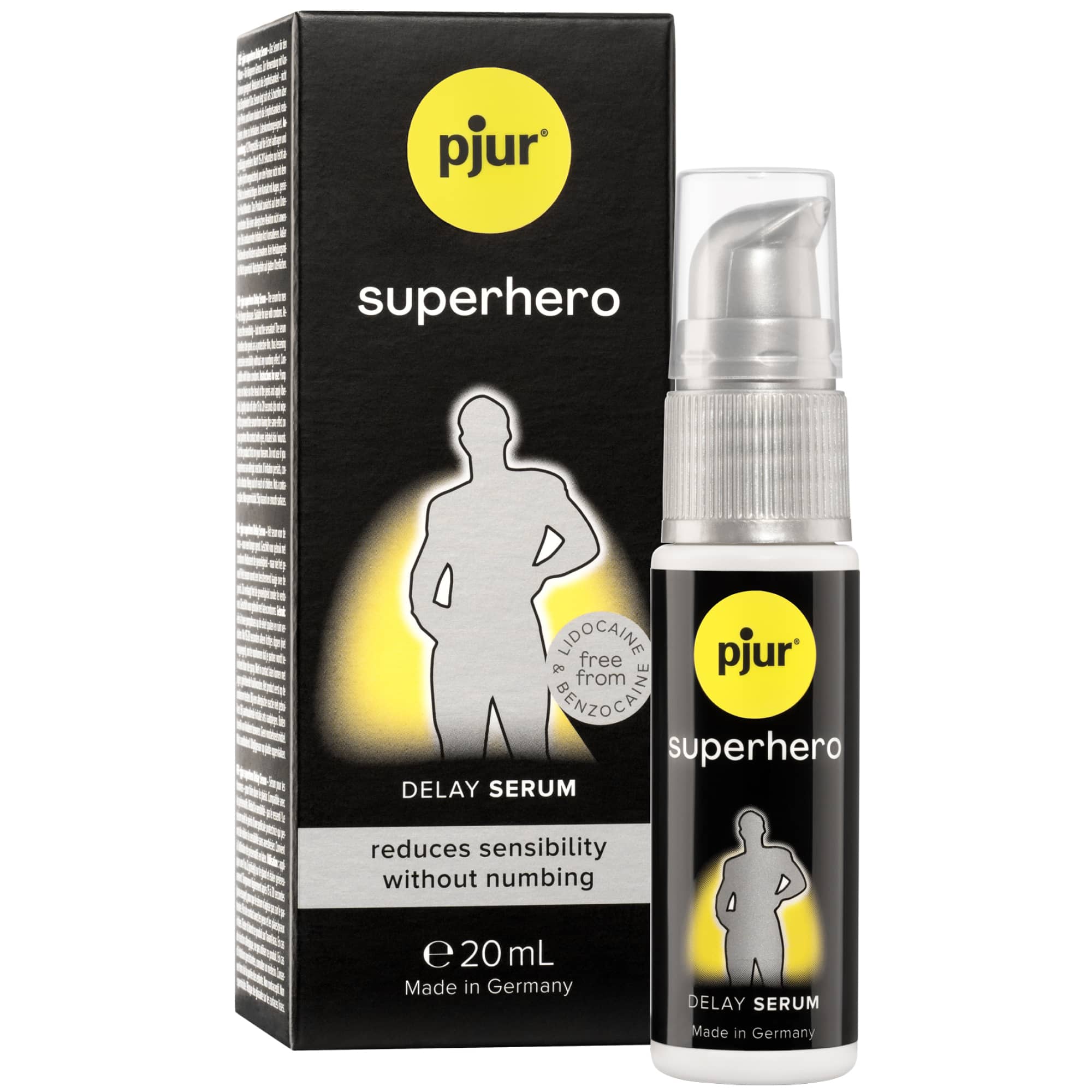 Pjur Superhero Serum 20 ml fördröjningsserum för män