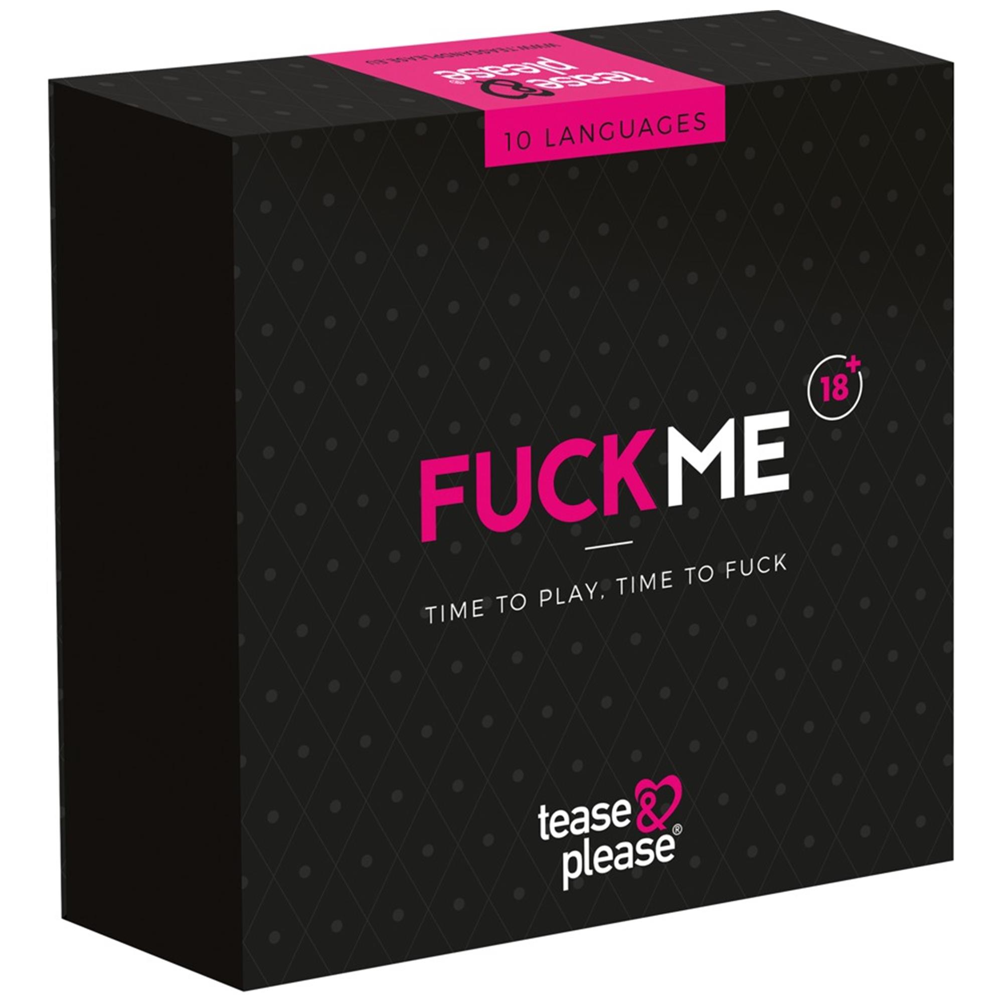 Xxxme FuckMe parspel från Tease and Please med kamasutra-kort och penisringar