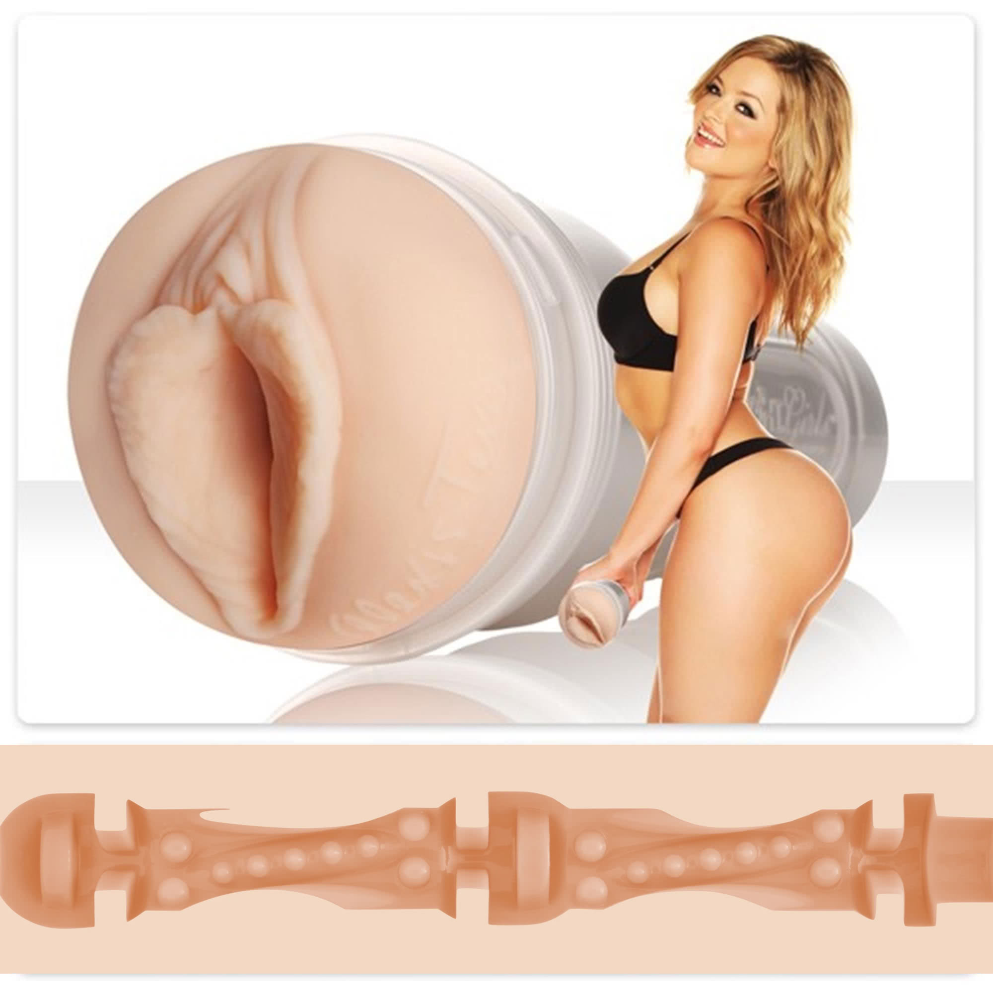 Fleshlight Alexis Texas Outlaw lösvagina i SuperSkin-material