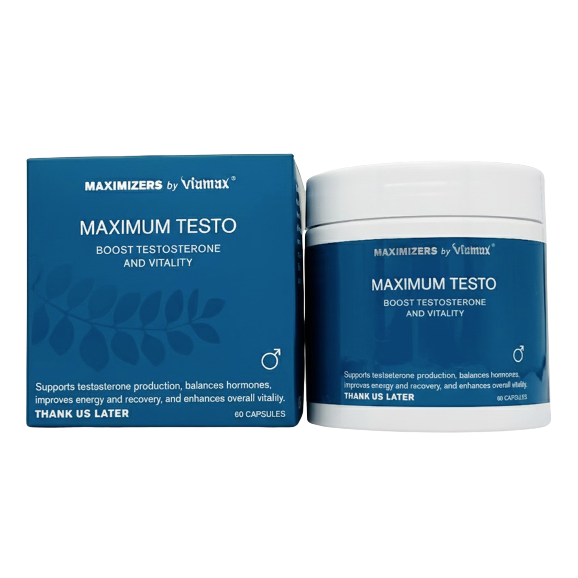 Viamax Maximum Testo 60 kapslar förpackning
