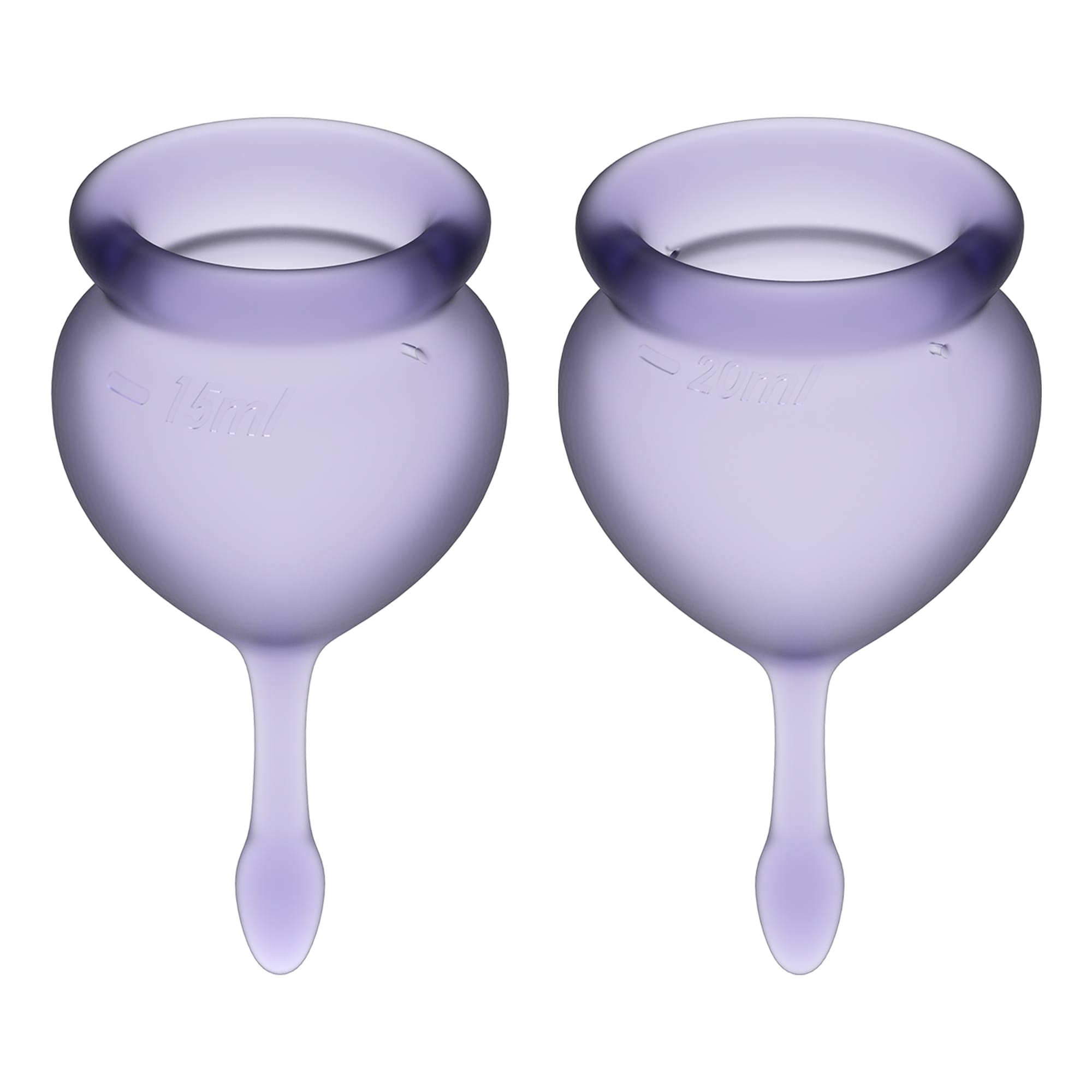 Satisfyer Feel Good Menskopp 2-pack i mjukt silikon
