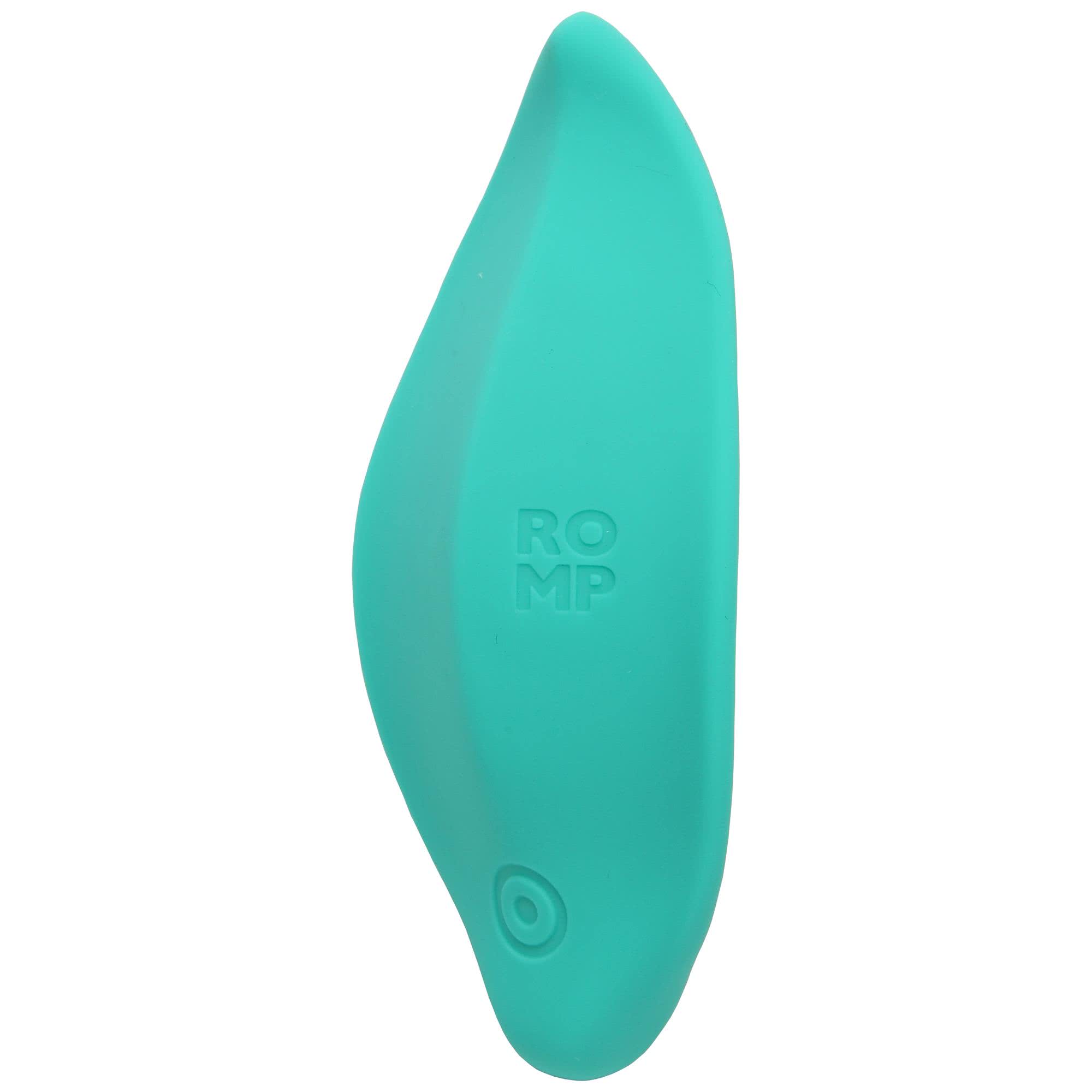 ROMP Wave Vibrator i mjukt silikon, sedd framifrån