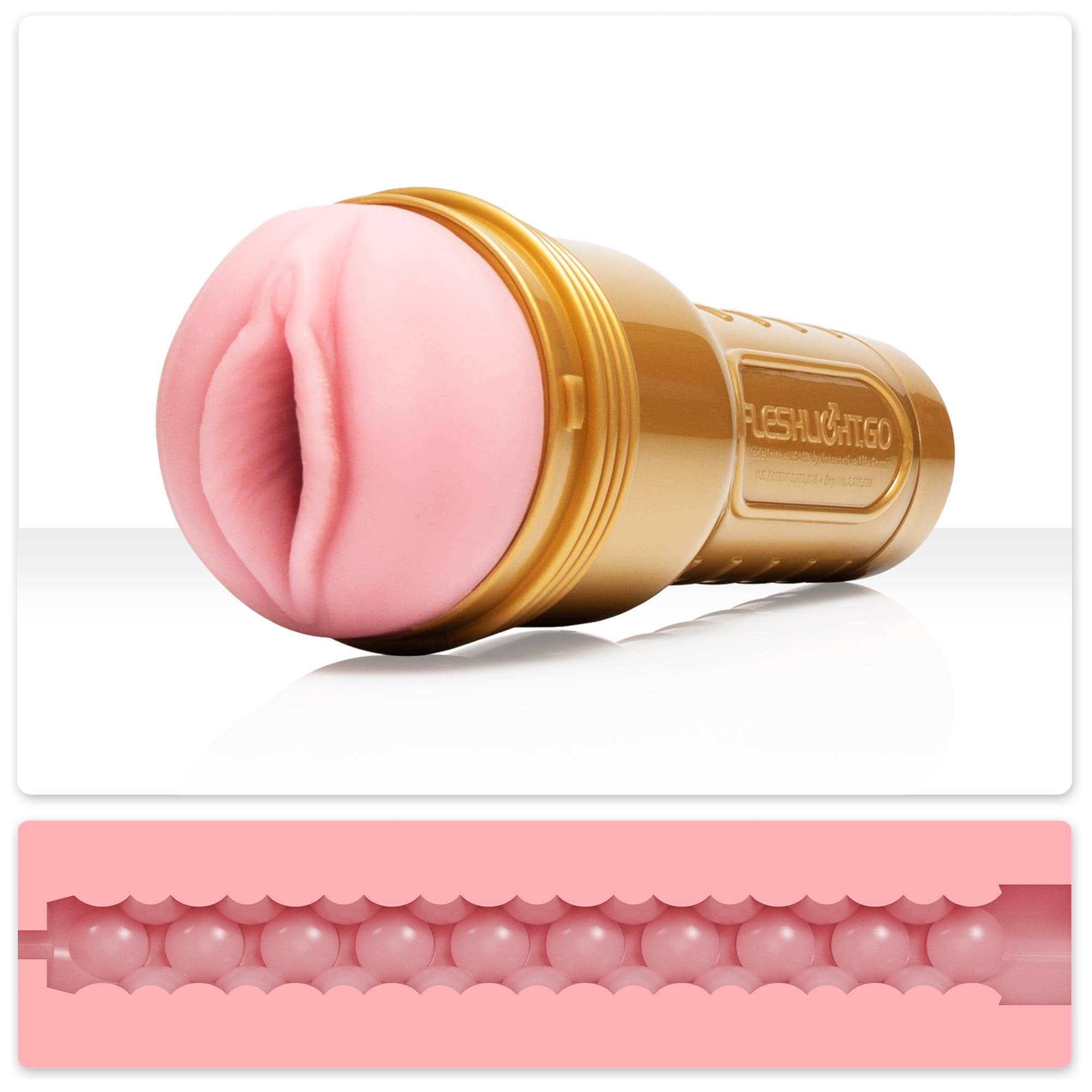 Fleshlight Go Stamina kompakt lösvagina i hårdplasthölje
