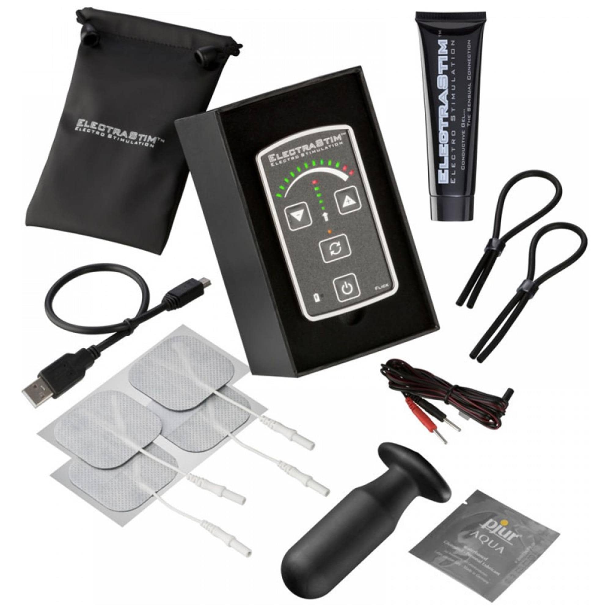 Electrastim Flick Stimulator Multi-Pack komplett kit