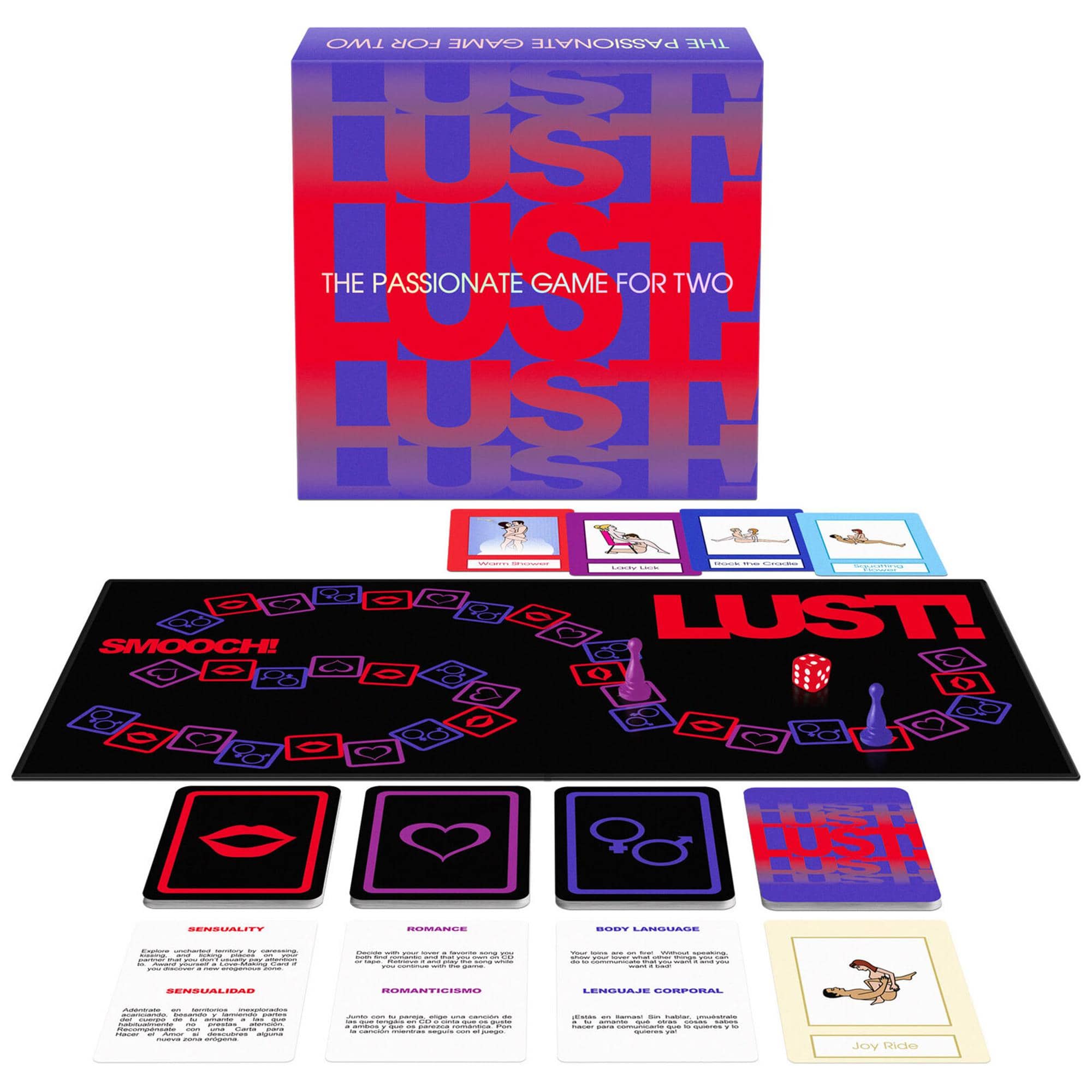Lust! Board Game – erotiskt sällskapsspel för par från Kheper Games