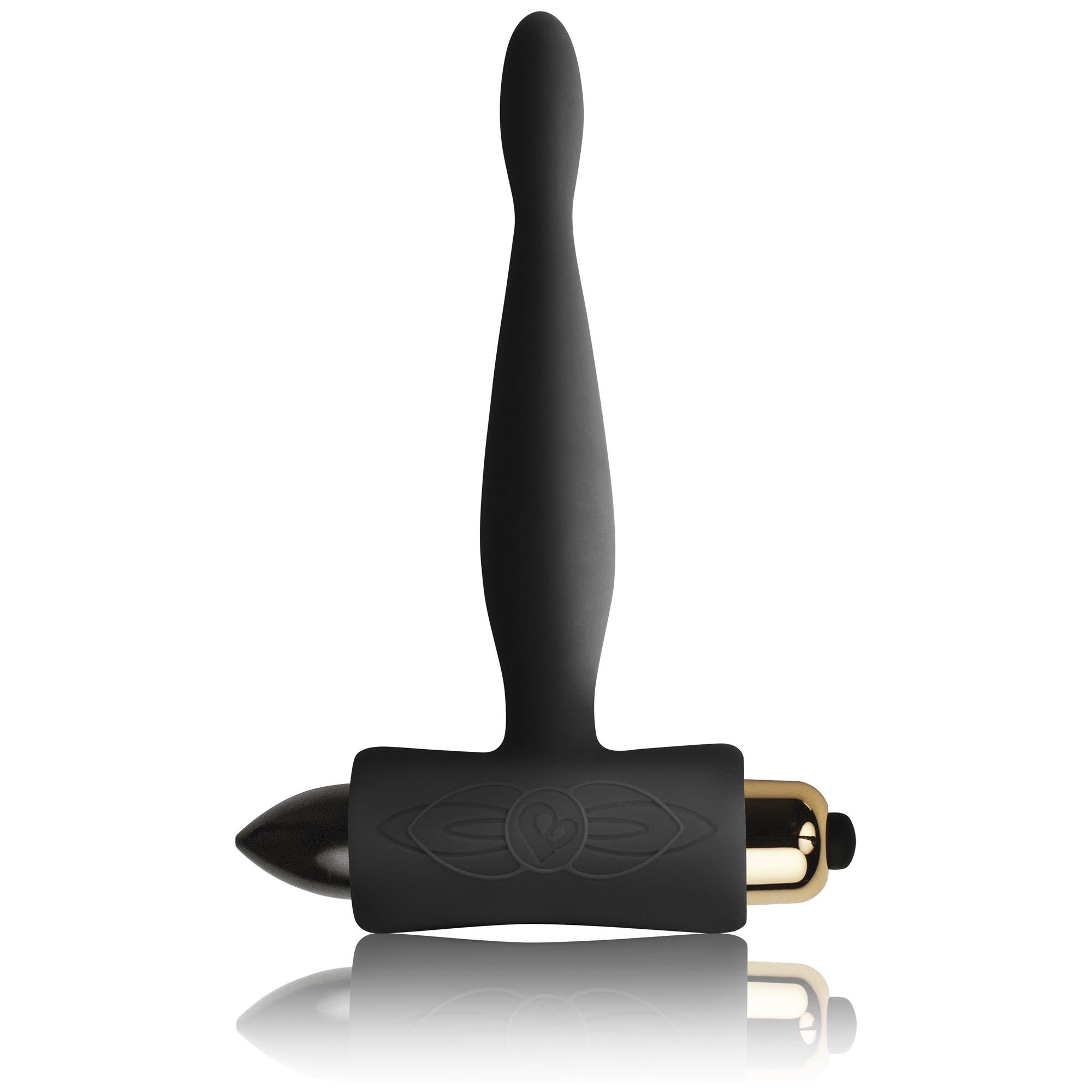 Rocks-Off Petite Sensations Teazer Black vibrerande analplugg