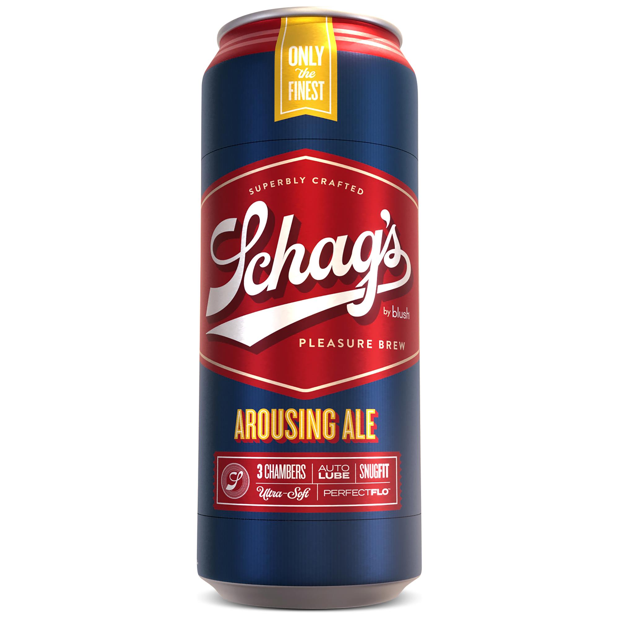 Schags Arousing Ale Frosted stroker från Blush, frostad ytteryta
