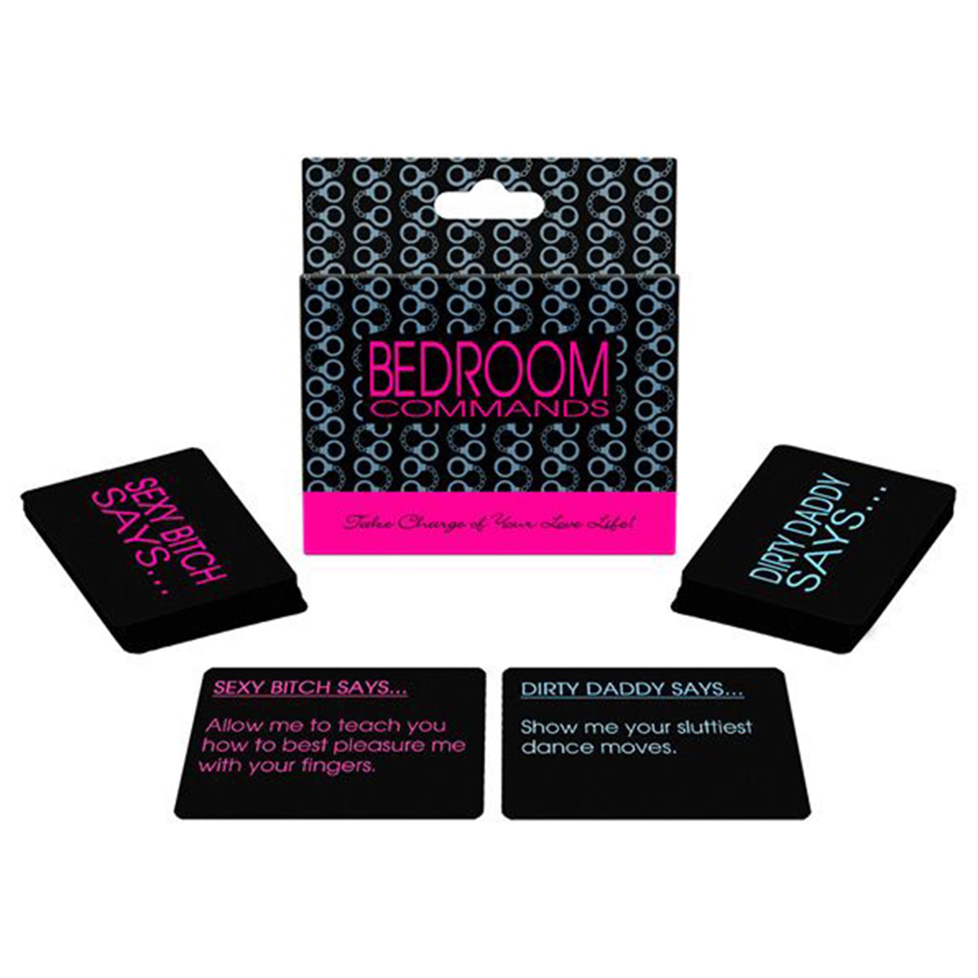 Kheper Games Bedroom Commands Card Game, två kortlekar för par