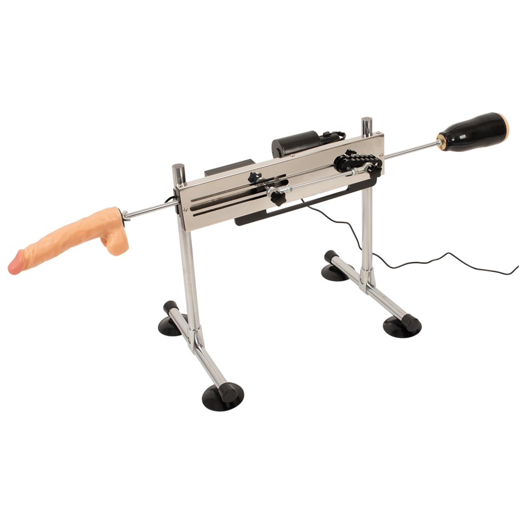 Double Side Fuck Machine från You2Toys – strömdriven sexmaskin med dildos och masturbator