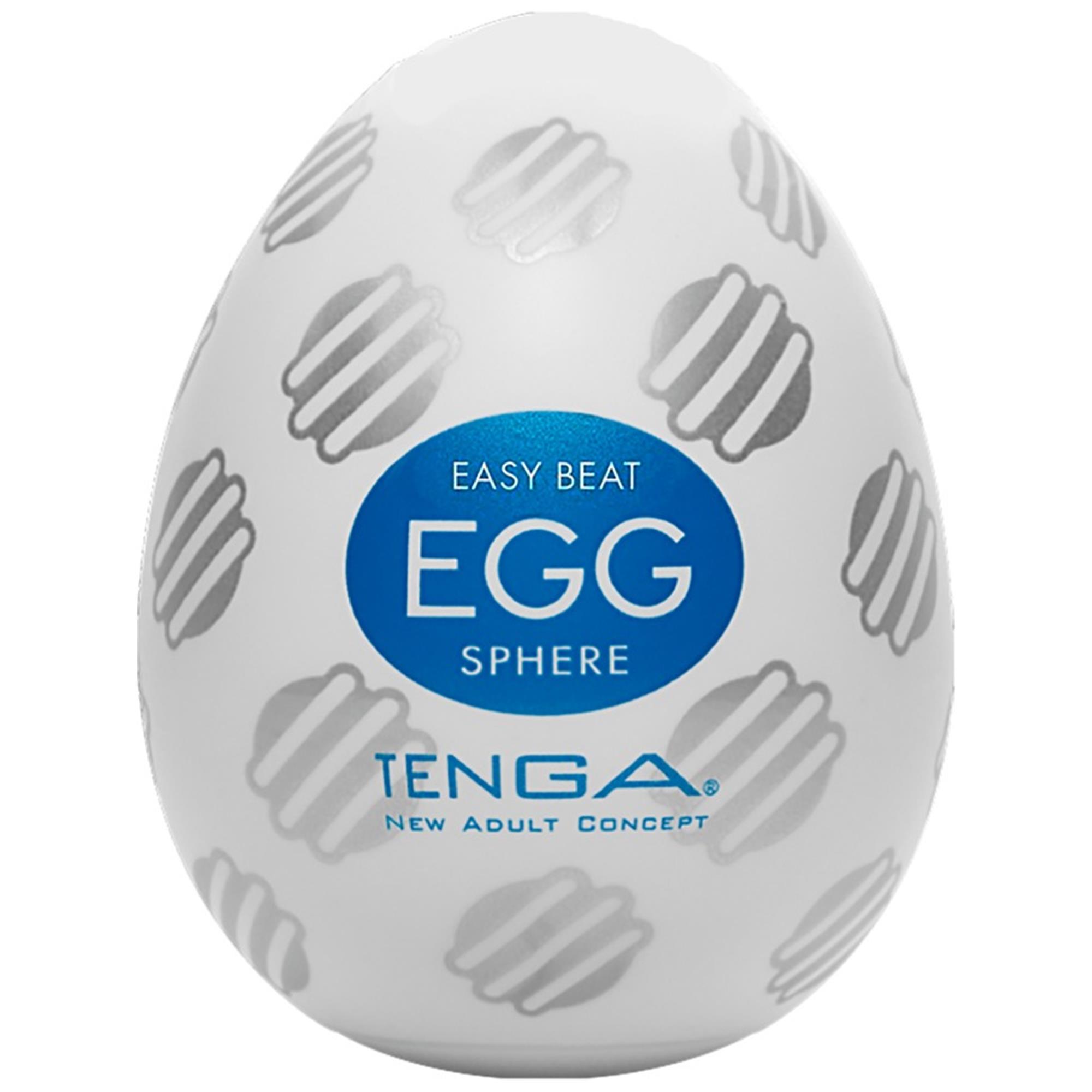 Tenga Egg Sphere onaniägg i vit förpackning