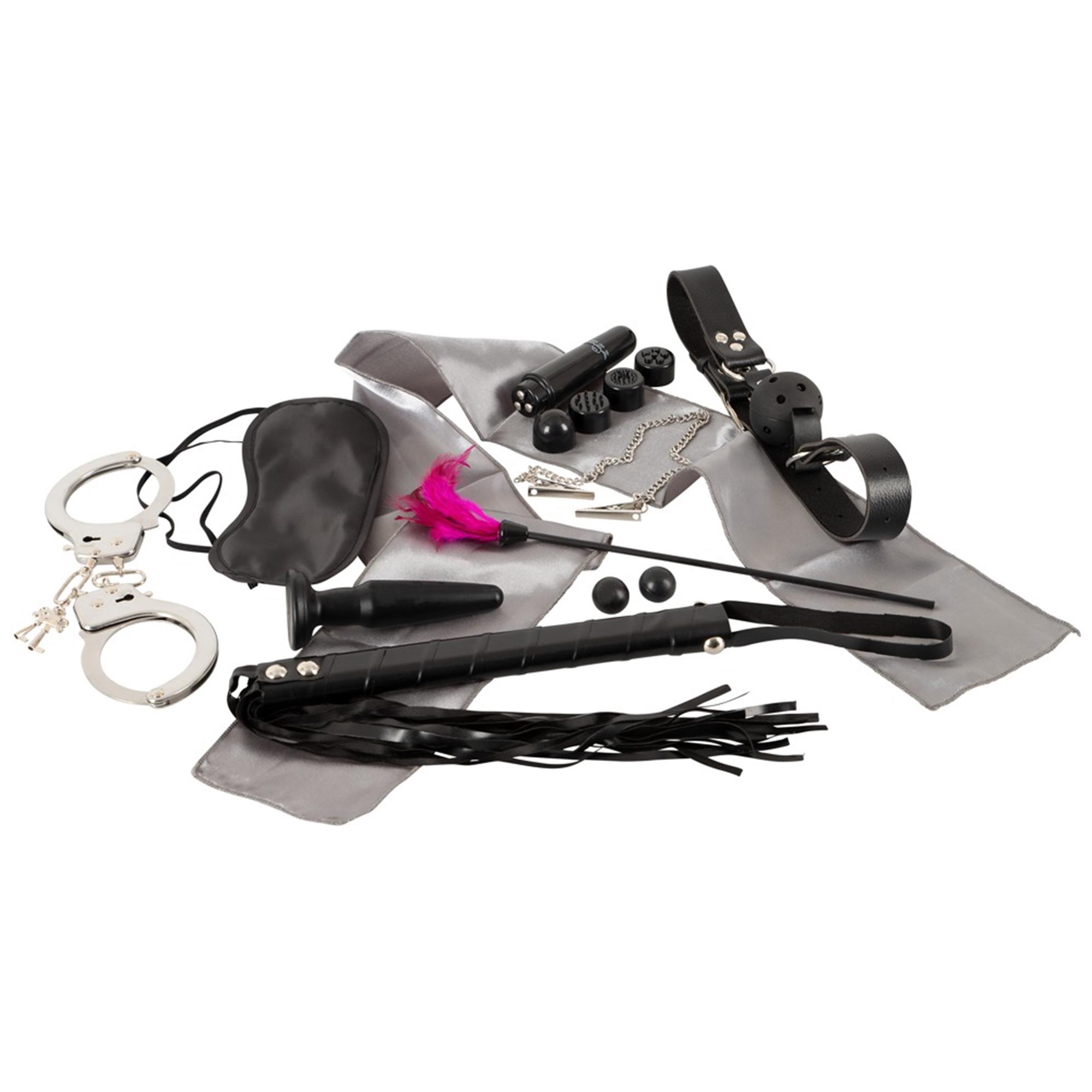 Fetish Fantasy Ultimate Bondage Kit – alla 10 delar upplagda