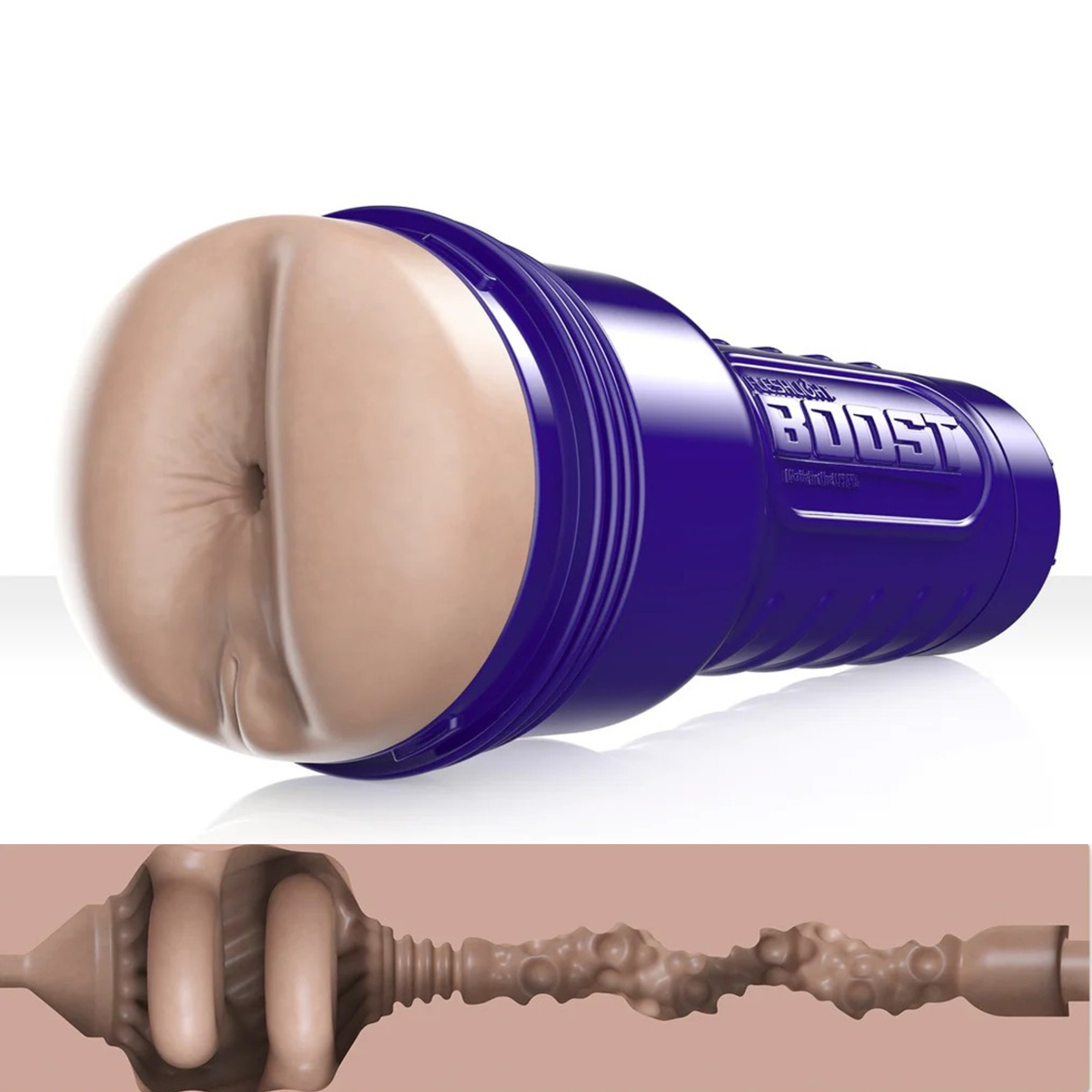 Fleshlight Boost Blast Light/Medium anal lösvagina i diskret plastfodral