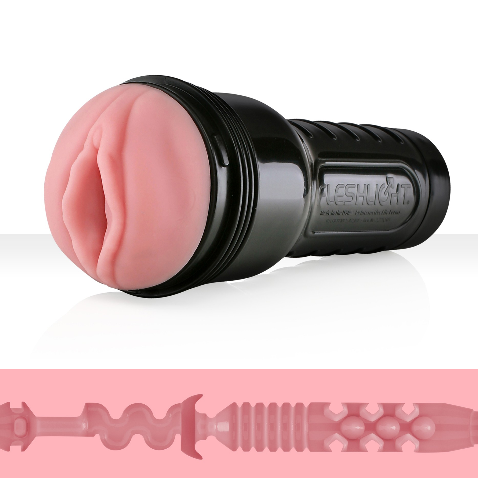 Fleshlight Pink Lady Mini-Lotus lösvagina i rosa hölje