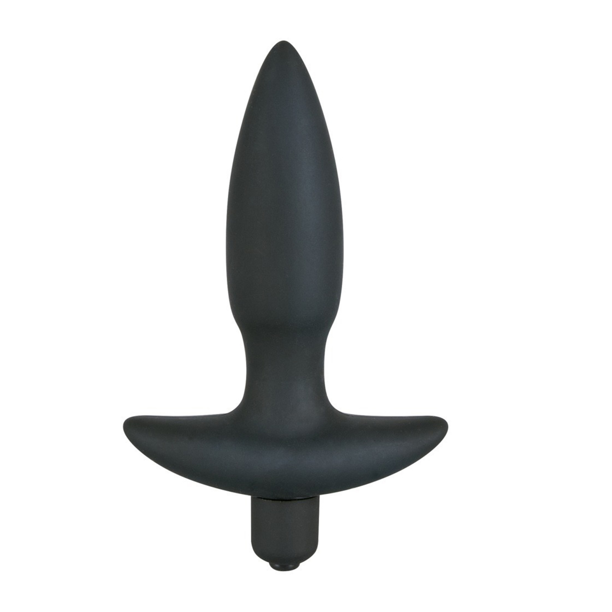 Black Velvets Vibrating Plug Small, mjuk analplugg med vibration