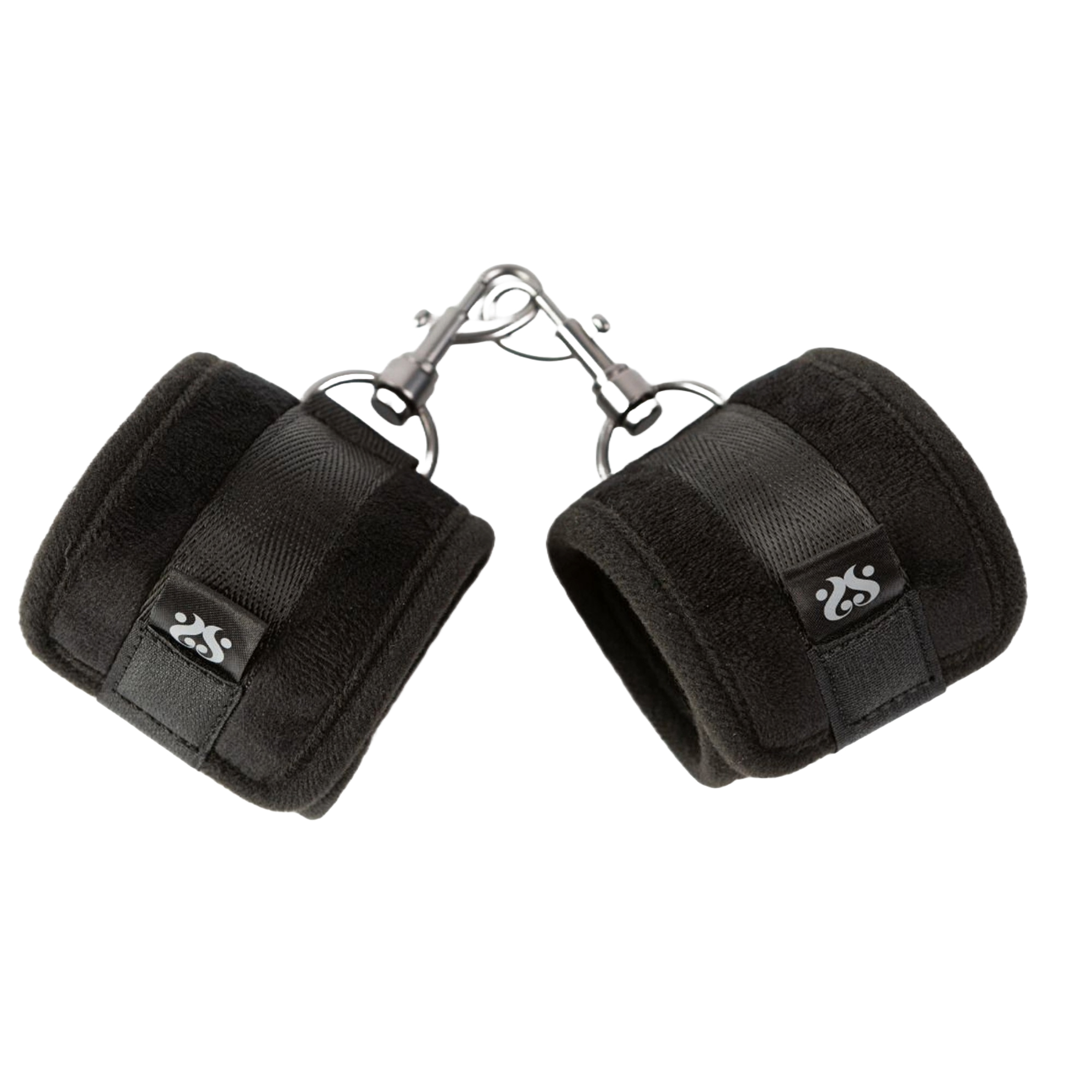 Sei Mio Sensually Secured Velvet Handcuffs, sammetskläda handbojor i närbild