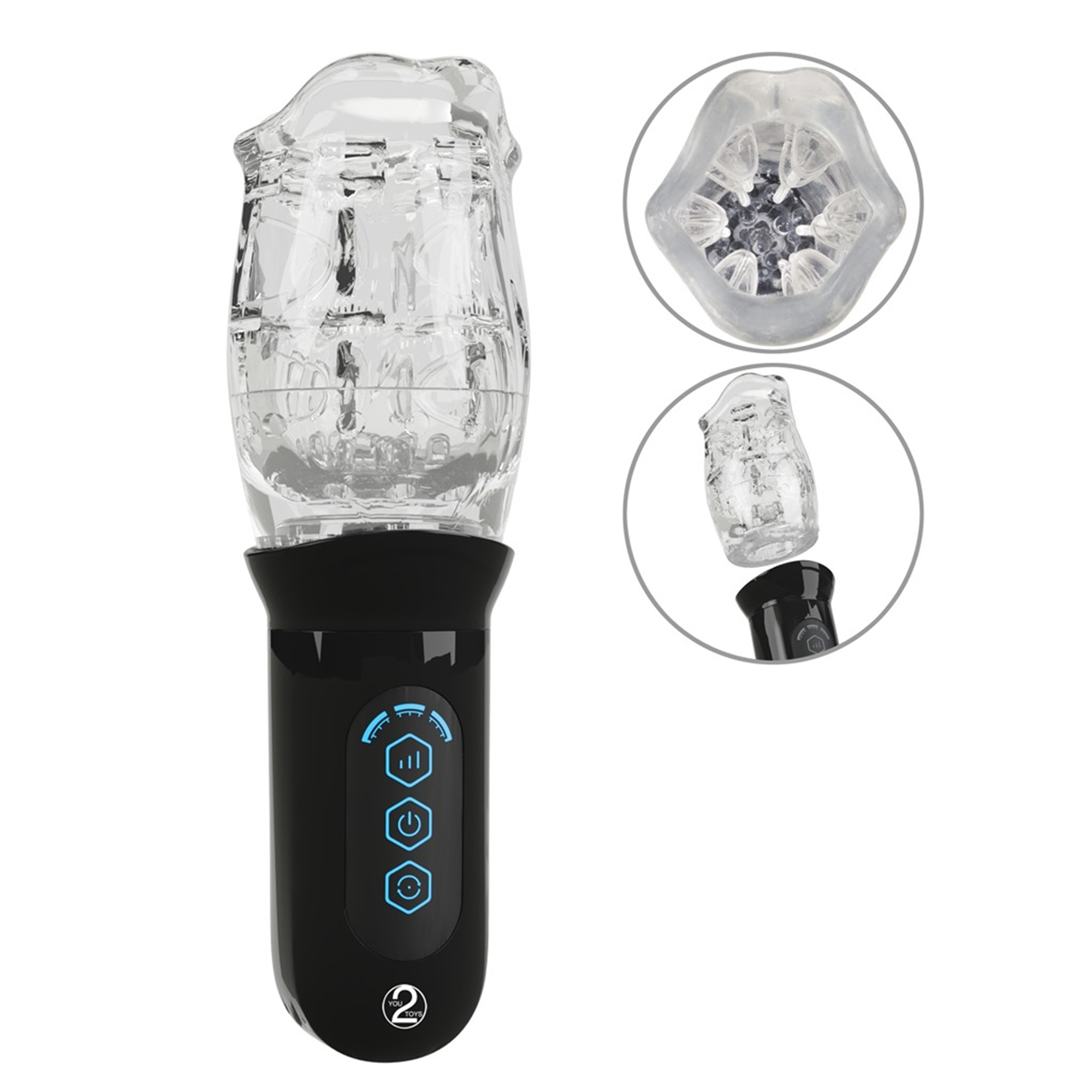 Stroker Rotating Masturbator – automatisk 360°-rotationsmasturbator med TPE-sleeve