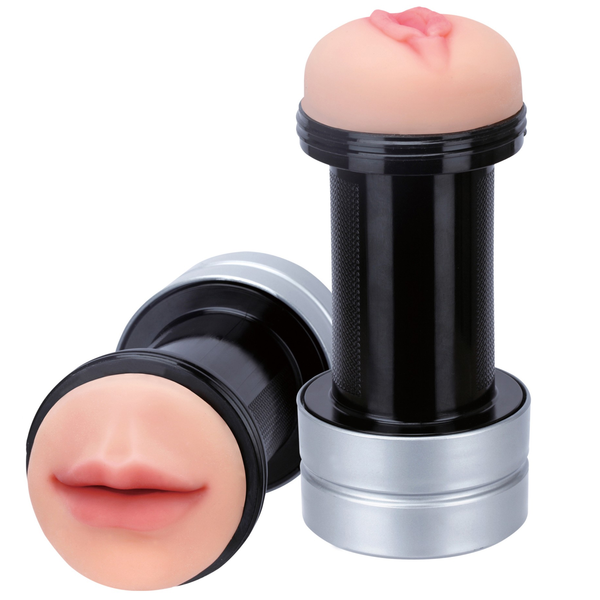 Dreamtoys 2 In 1 Hummer Mouth And Vagina lösvagina med mun- och vaginaingång