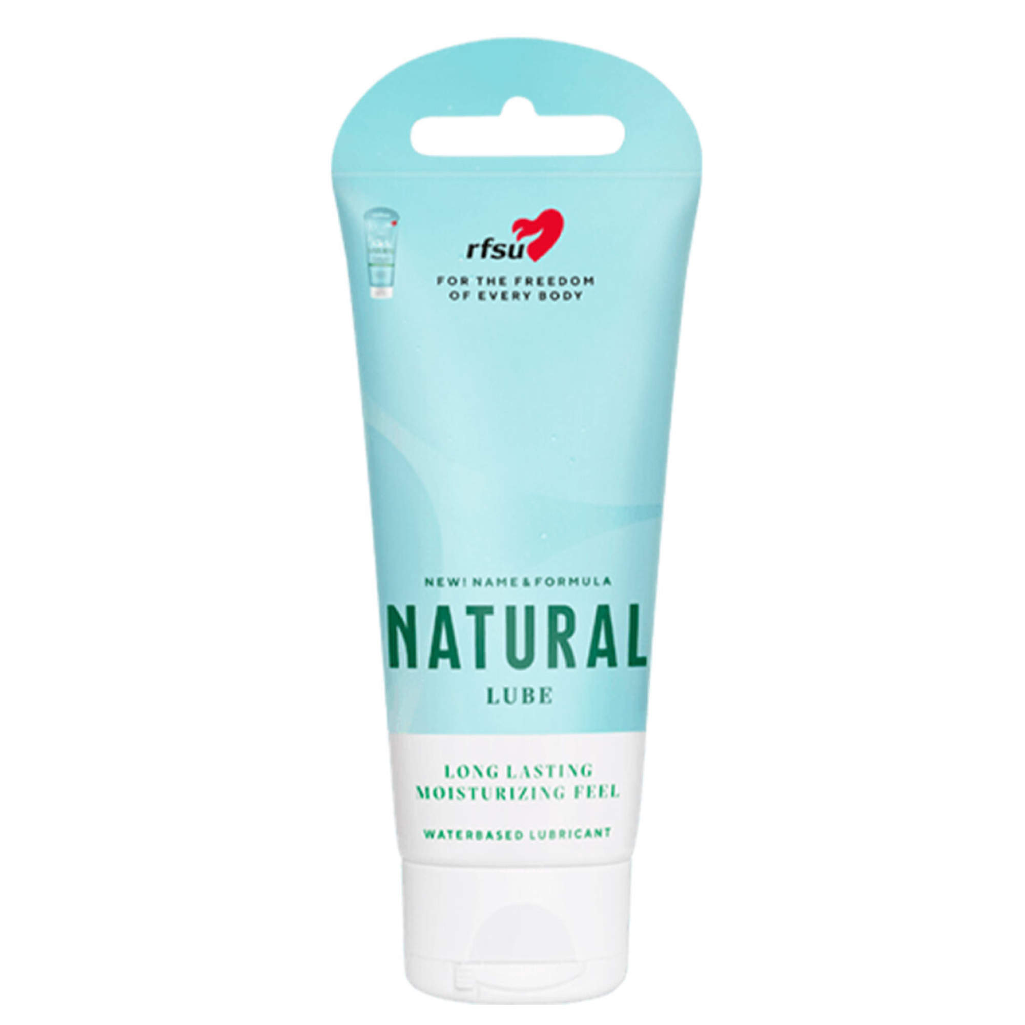 RFSU Natural Lube 150 ml tub, parfymfritt vattenbaserat glidmedel