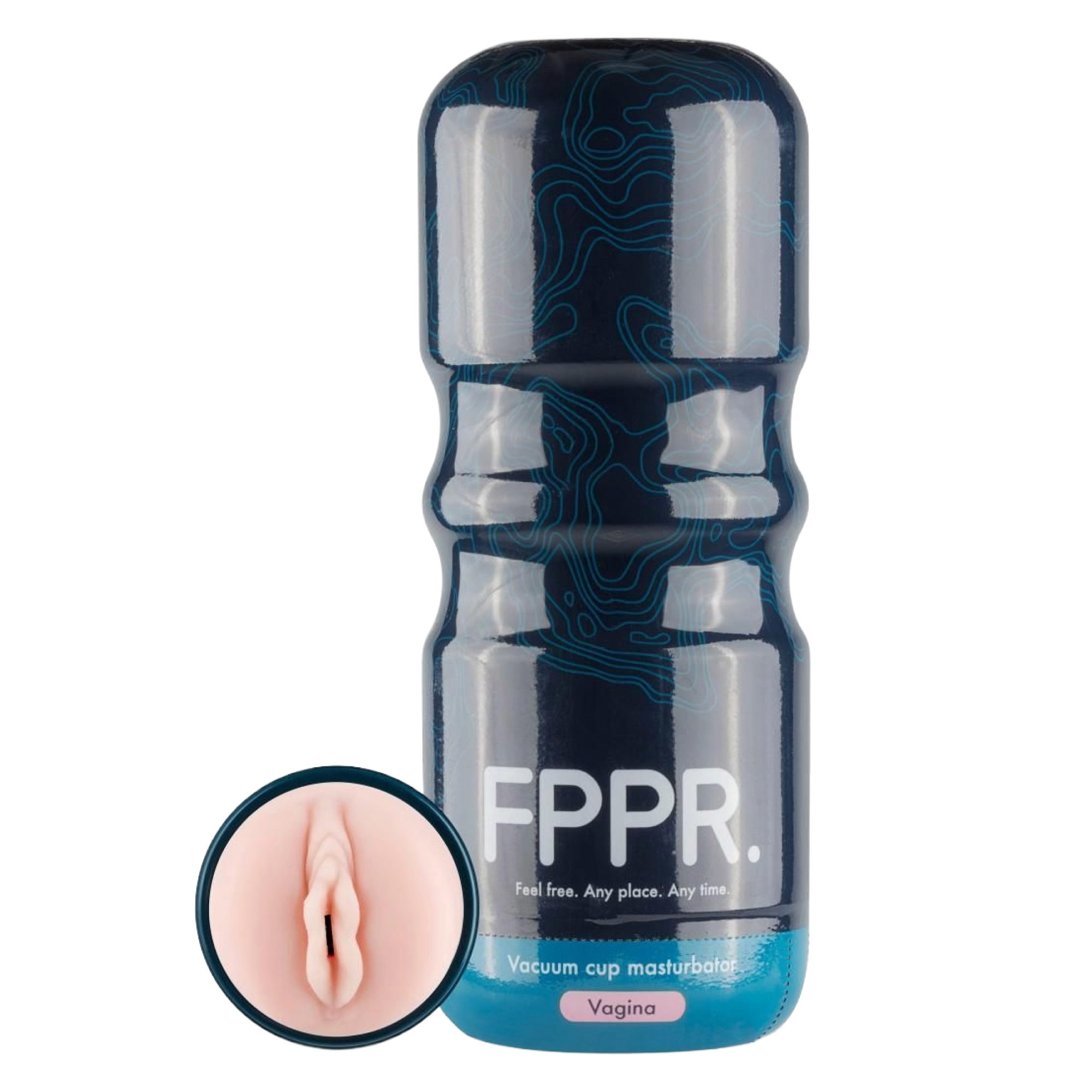 FPPR Vagina Masturbator Pink – kompakt lösvagina med realistisk formgivning
