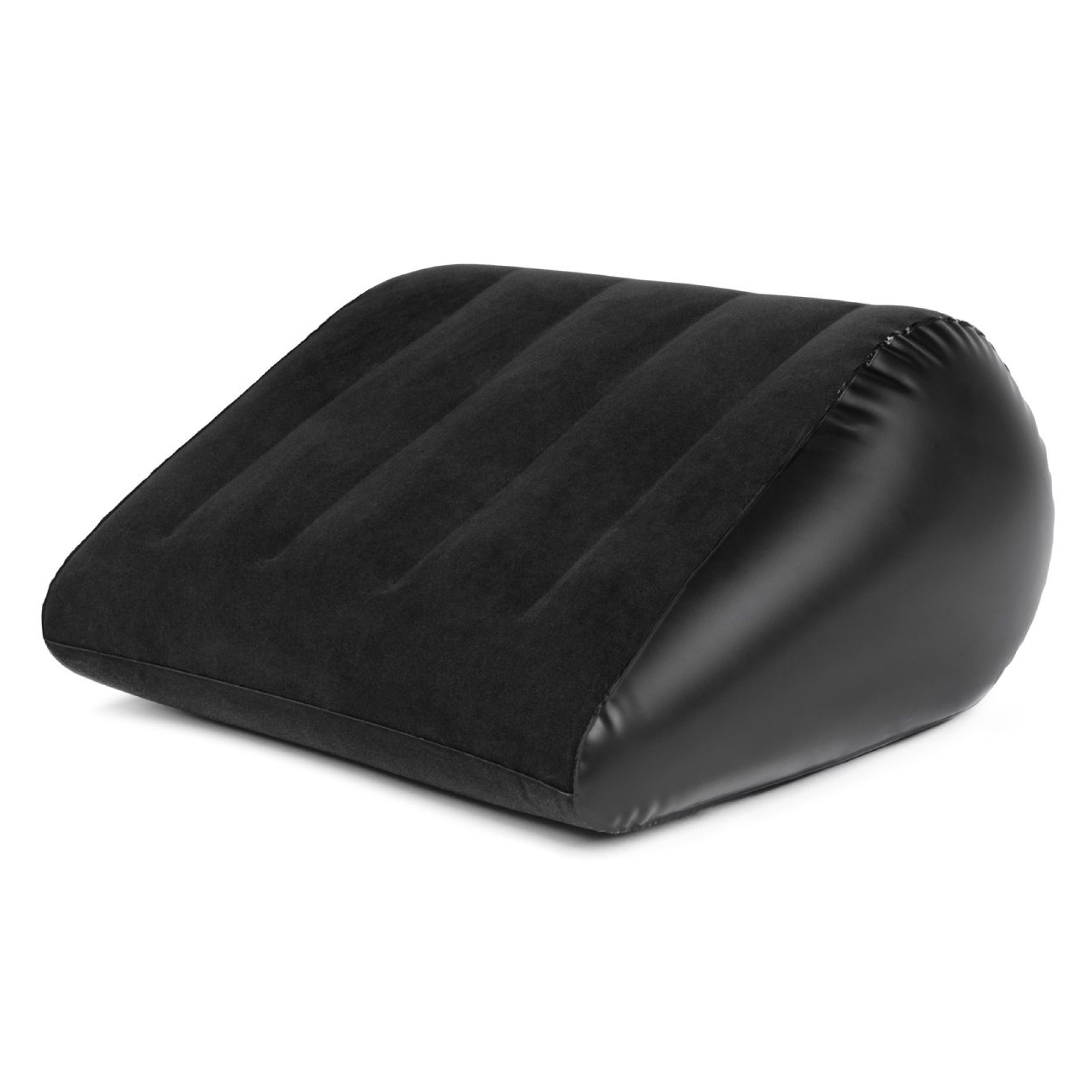 Bedroom Fantasies The Droplet Inflatable Pillow i svart, uppblåsbar positionskudde med droppform