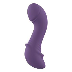Teazers  –  Mini Thrusting Vibrator  –  Purple