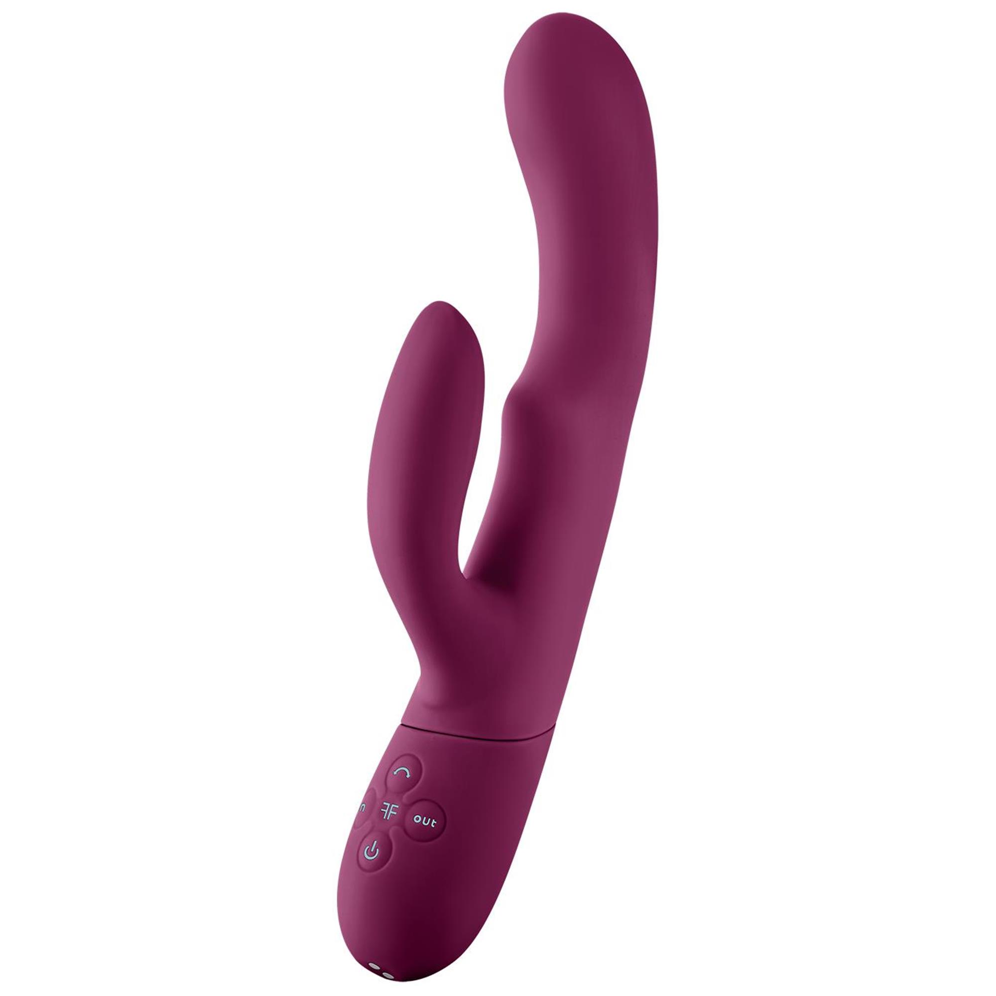 Femmefunn Balai Fuchsia rabbitvibrator i fuchsiafärg