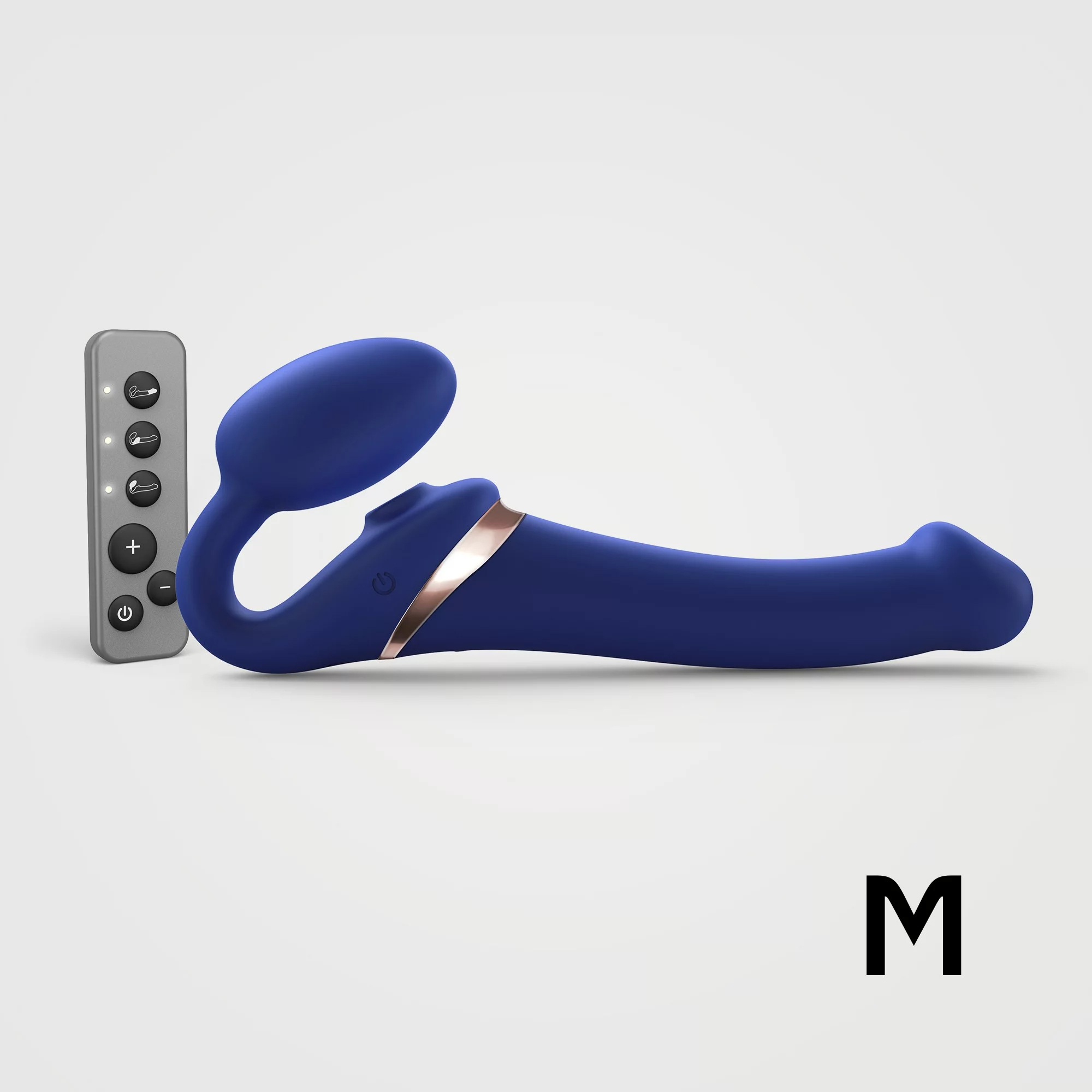 Multi Orgasm Bendable Strap On Night Blue M från Strap-on-me