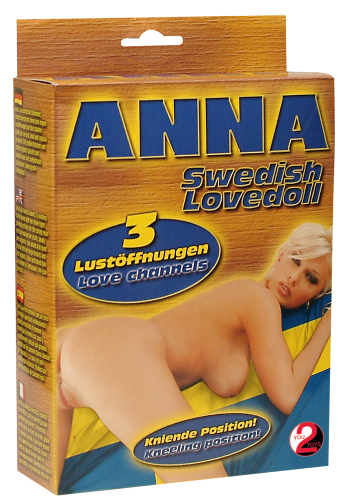 Anna Swedish Lovedoll från You2Toys, knästående uppblåsbar sexdocka