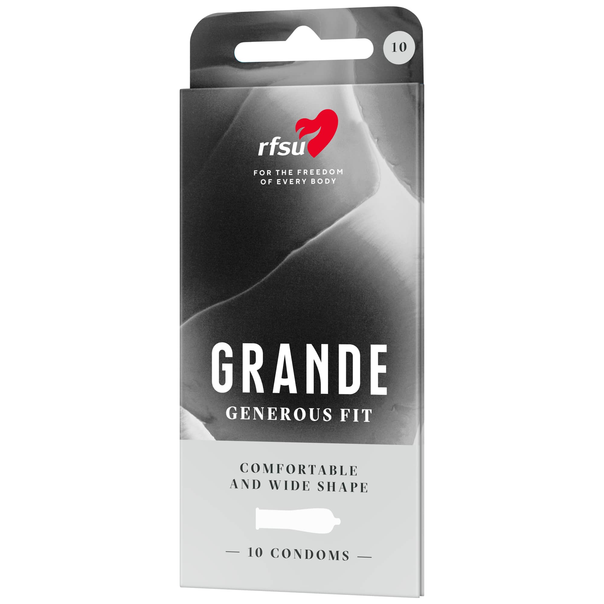 RFSU Grande 10-pack kondomer i förpackning