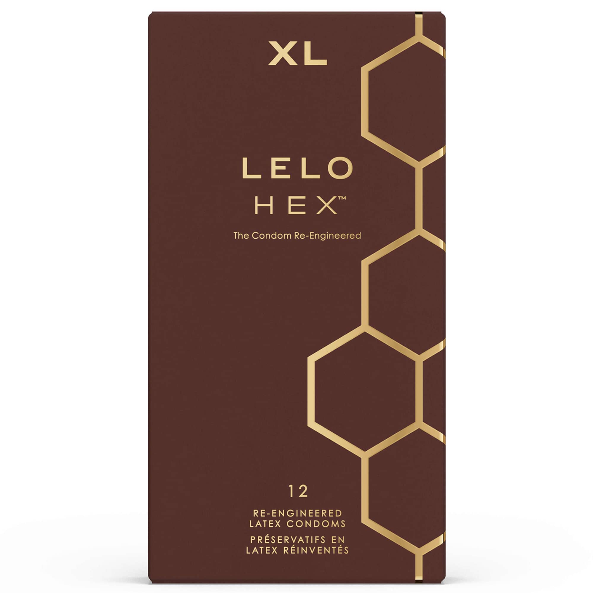 Lelo Hex Respect XL 12-Pack Condoms förpackning