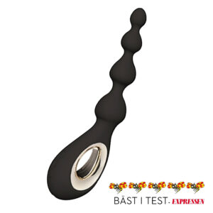Lelo Soraya Beads Black, Analkulor med Bow-Motion
