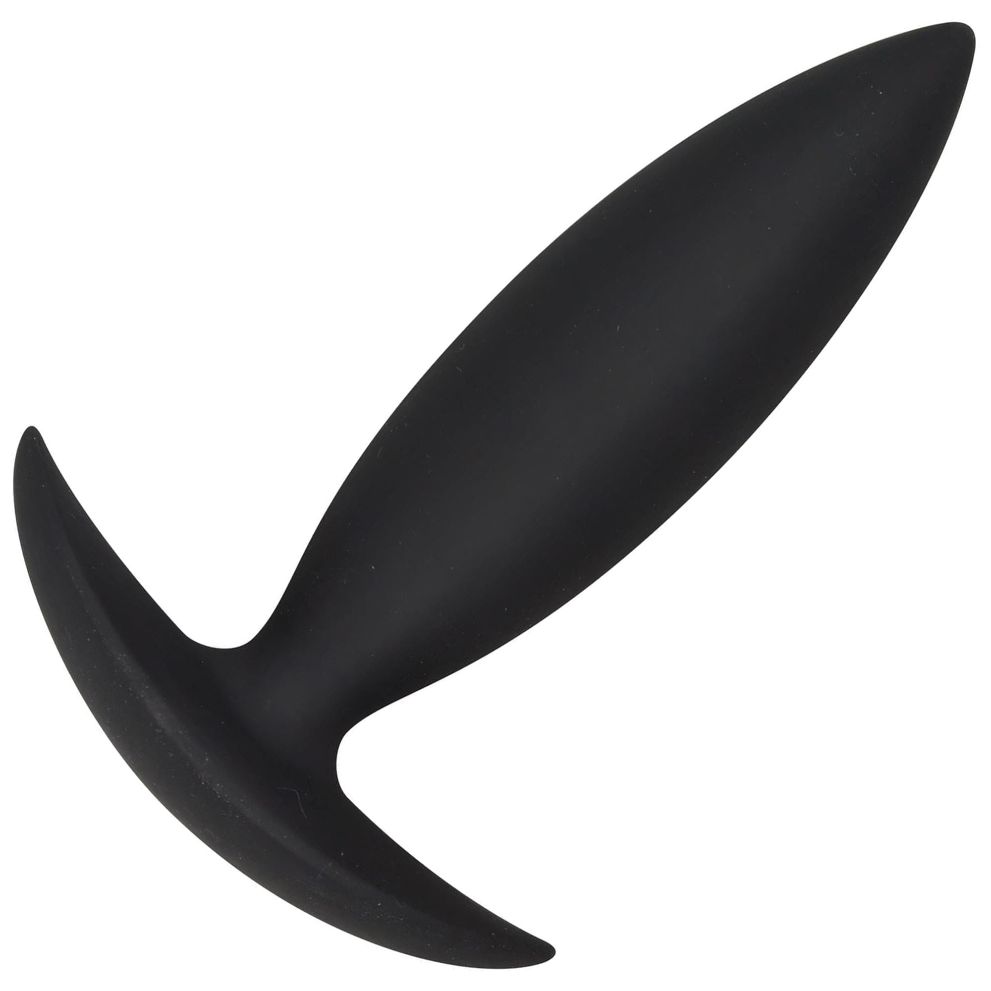 Bubble Buttplug Player Starter Black från Toy Joy, svart silikonplugg med avsmalnande topp och bastopp