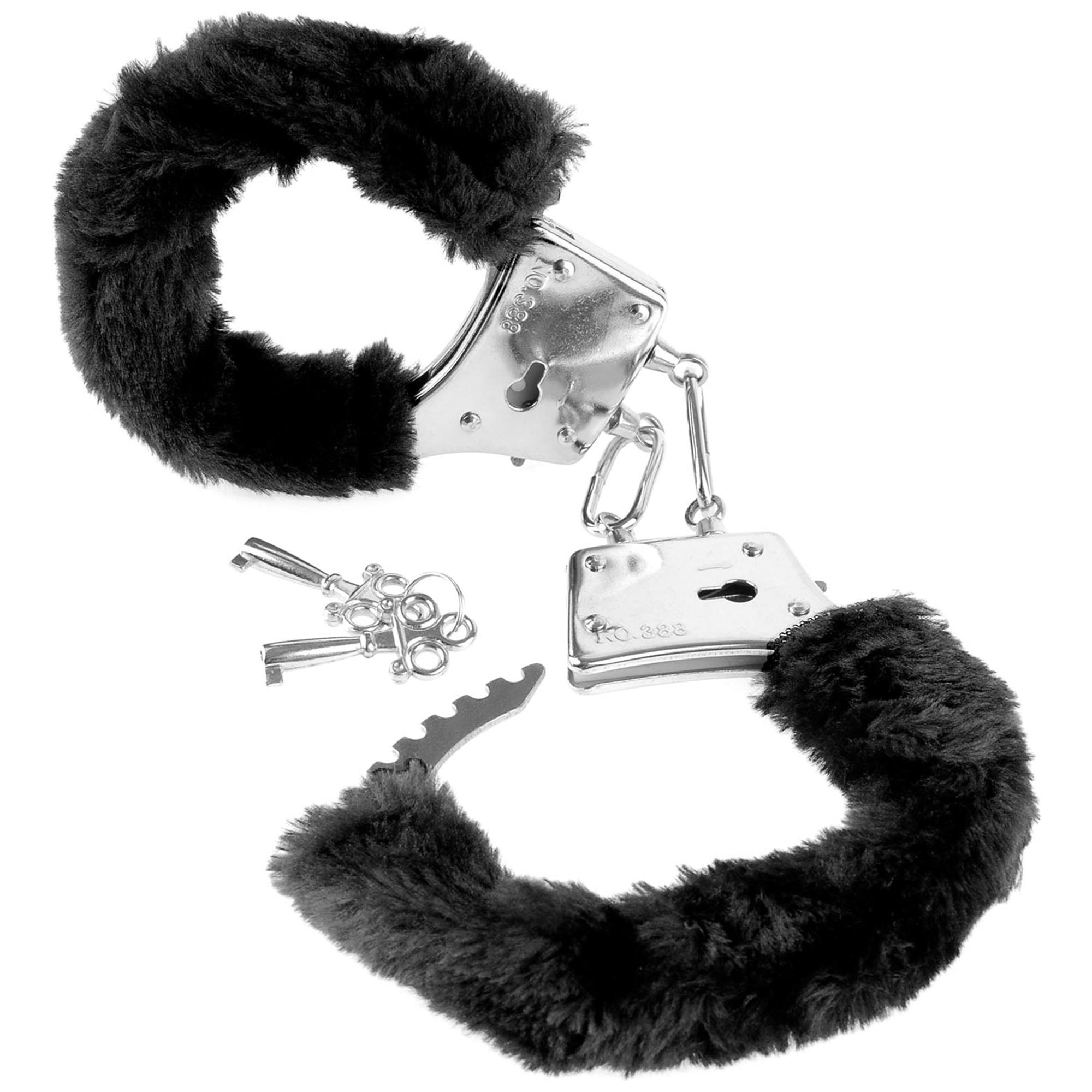 Beginner's Metal Cuffs Furry från Fetish Fantasy, huvudbild