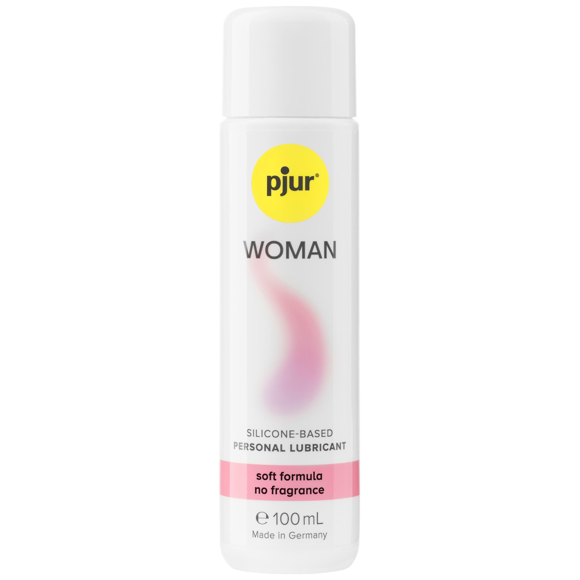 Pjur Woman Bodyglide 100 ml flaska, silikonbaserat glidmedel för känsliga slemhinnor