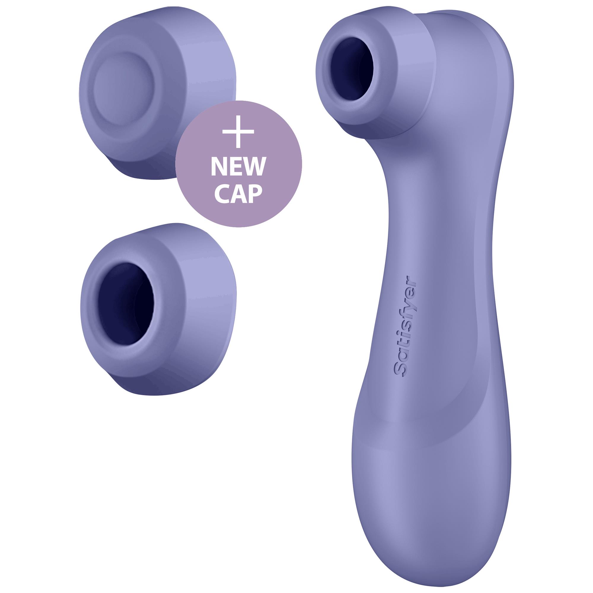 Satisfyer Pro 2 Generation 3 Violet – violett lufttrycksvibrator framifrån