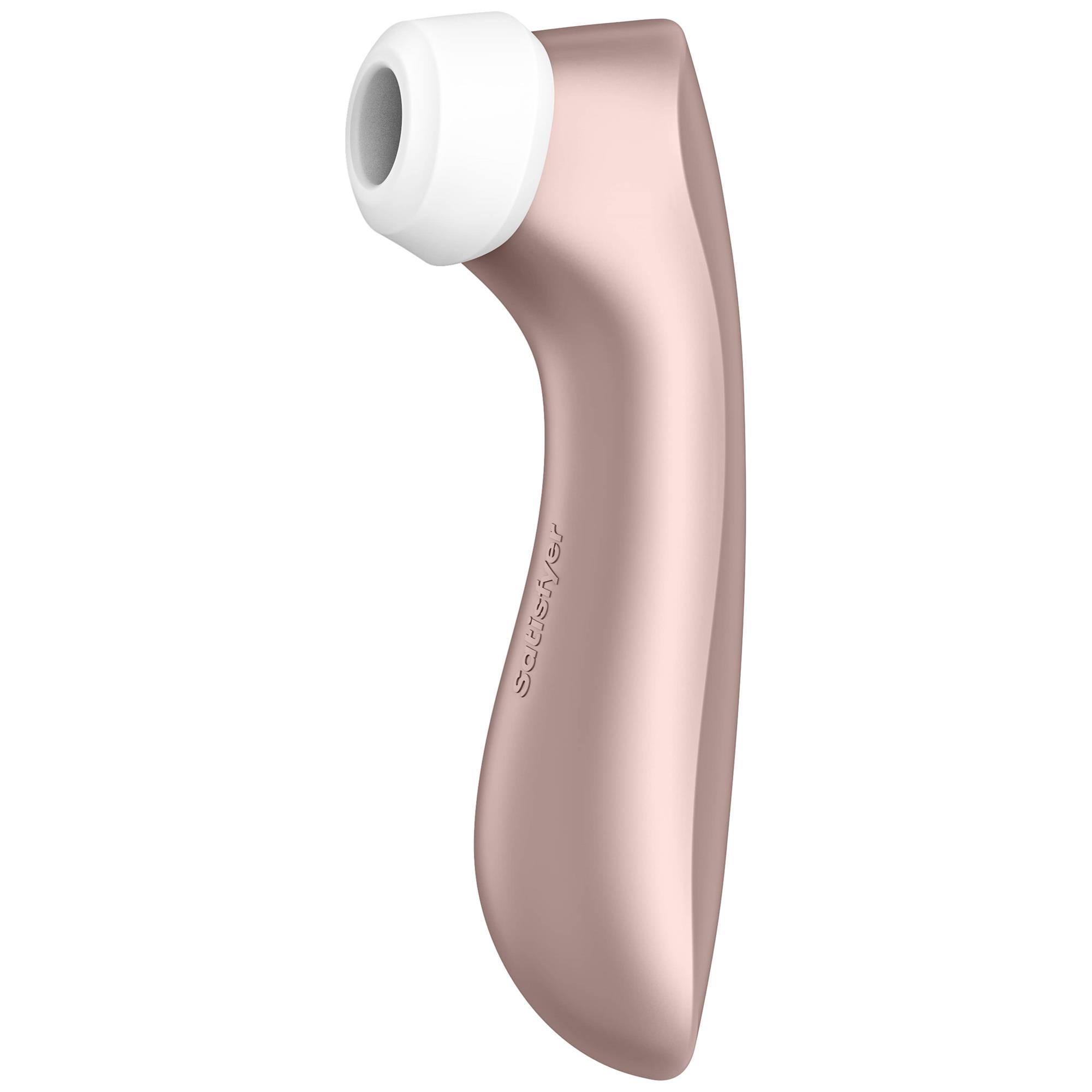 Satisfyer Pro 2 Vibration lufttrycksvibrator i vit färg