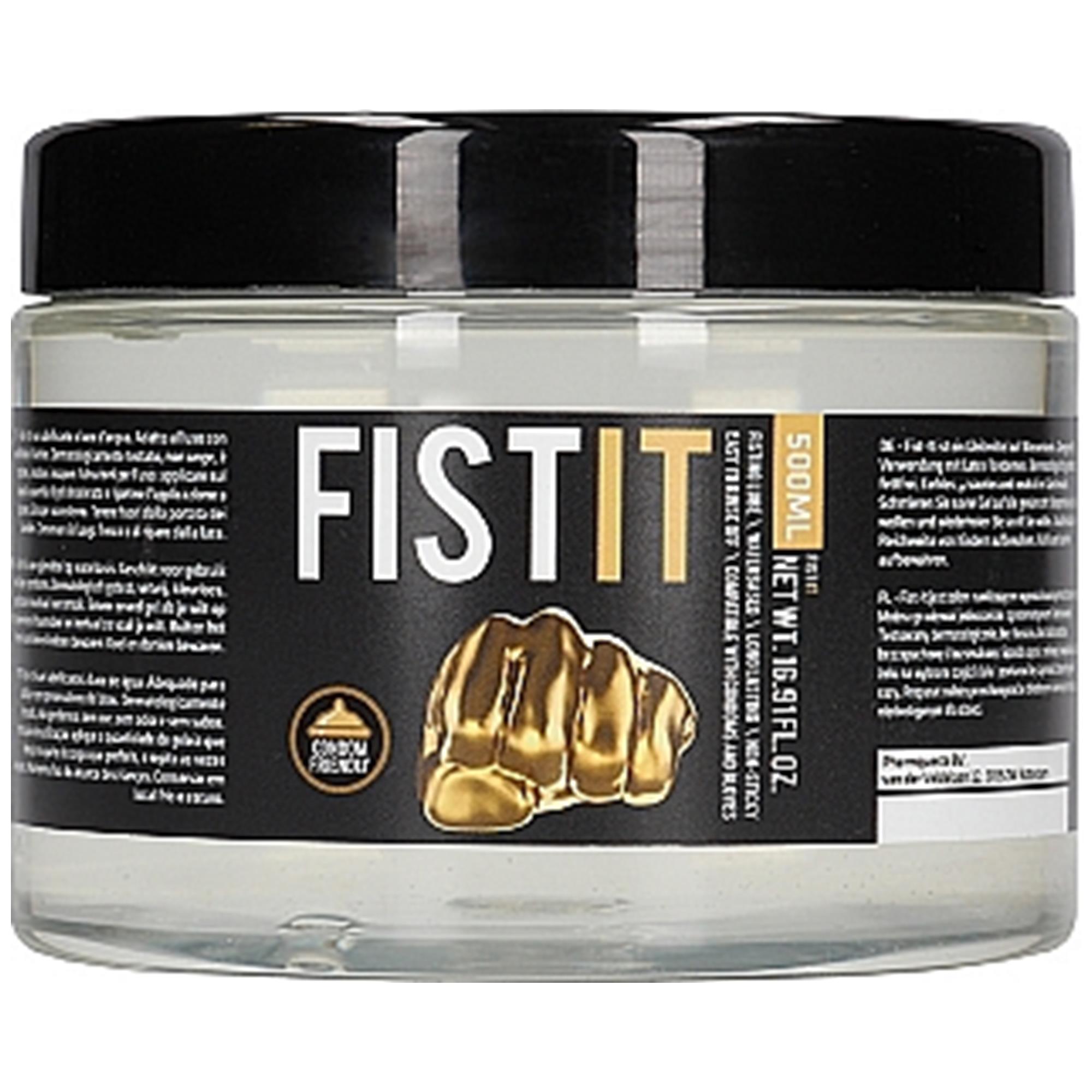 Fist It Waterbased Lube 500 ml flaska framifrån