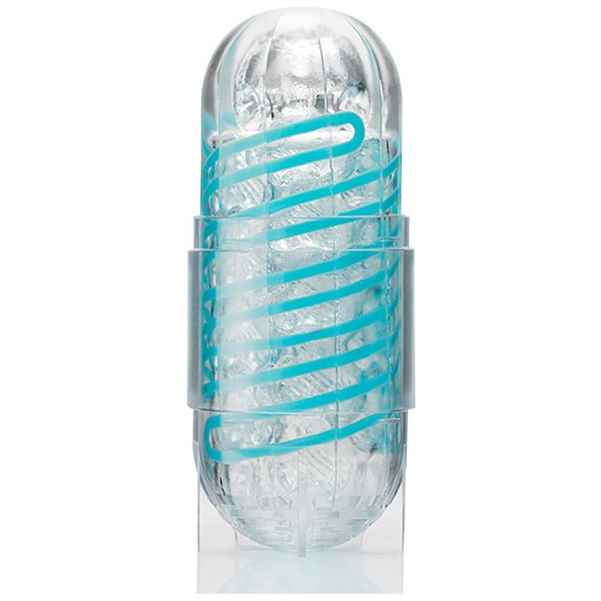 Tenga Spinner Masturbator Tetra – kompakt runkägg med inbyggd spiral