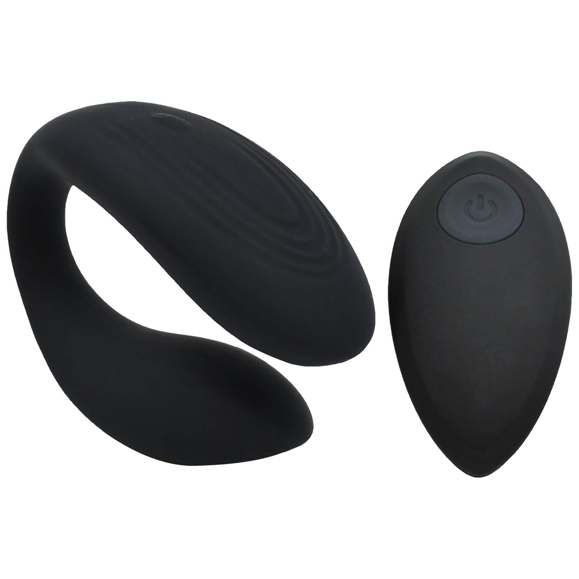Tiny Teaser Couples Vibrator i silikon med C-formad design